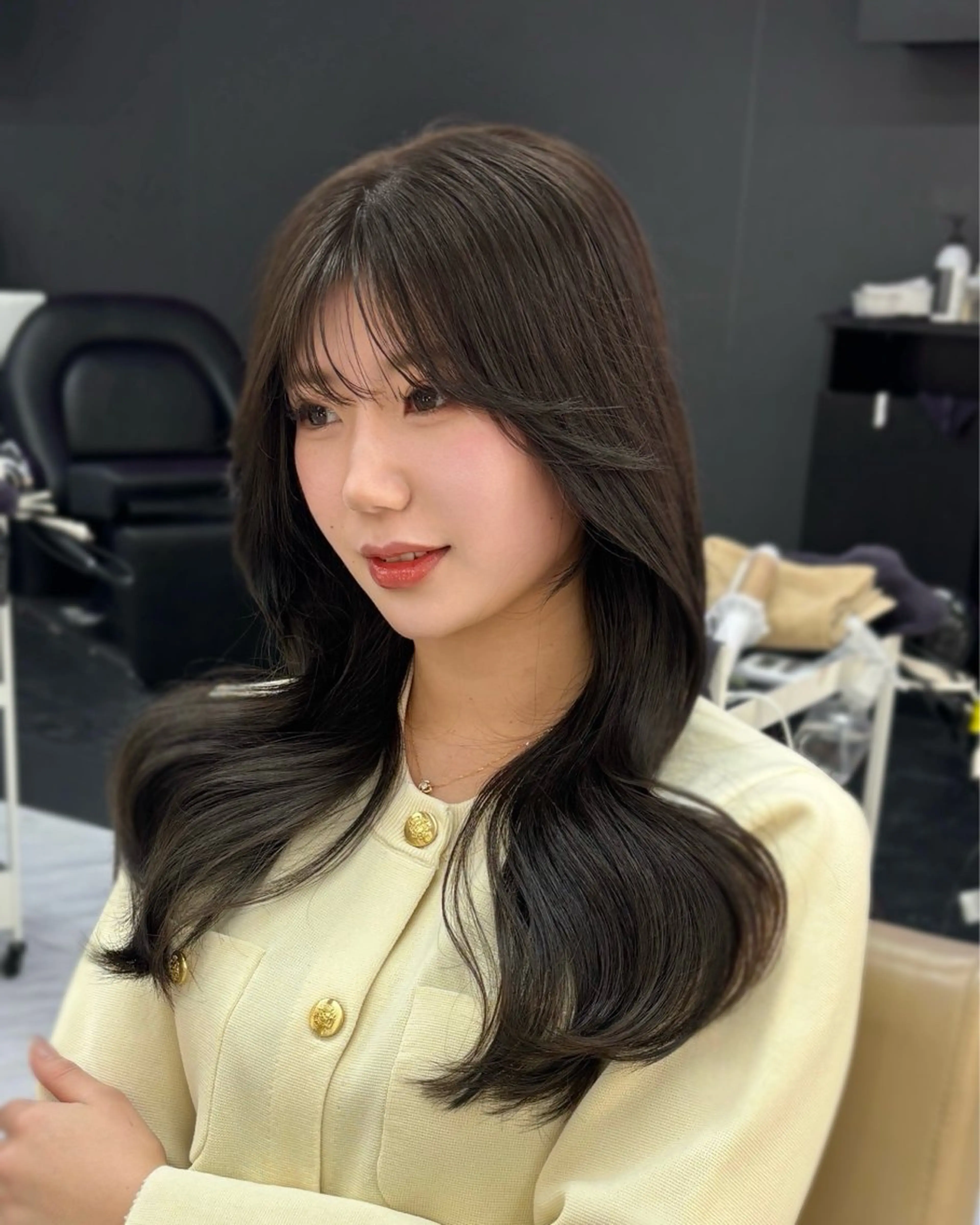 【ダメージ96%軽減】カット+髪質改善カラーの写真