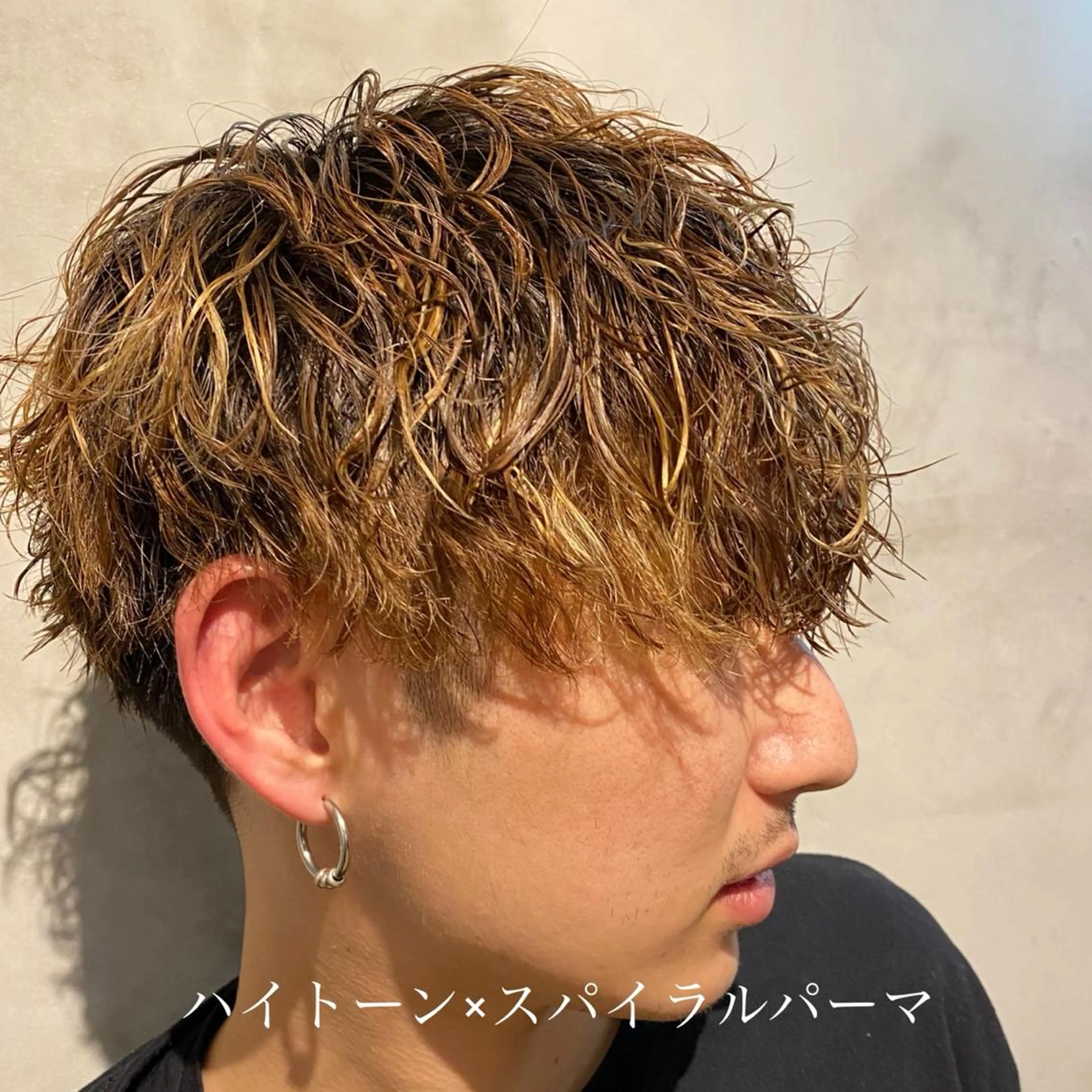ショート カラー パーマ メンズ ✂︎メンズ特化✂︎ 竹内貴則のヘアスタイル