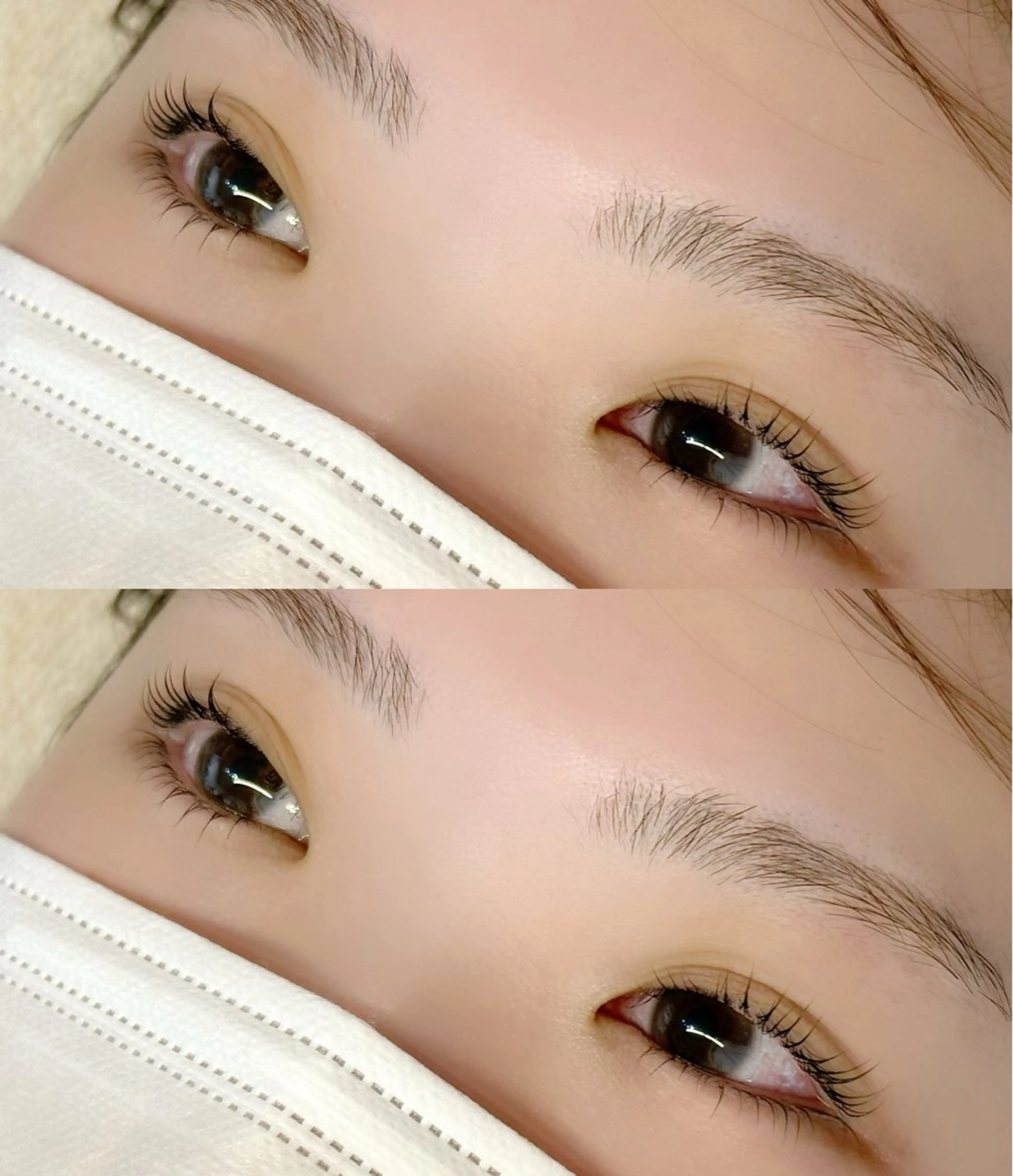 マツエク・マツパ 下まつげエクステ 一重×まつ毛パーマ マツパ AIRI ︎┊︎似合わせeyeのマツエク・マツパデザイン