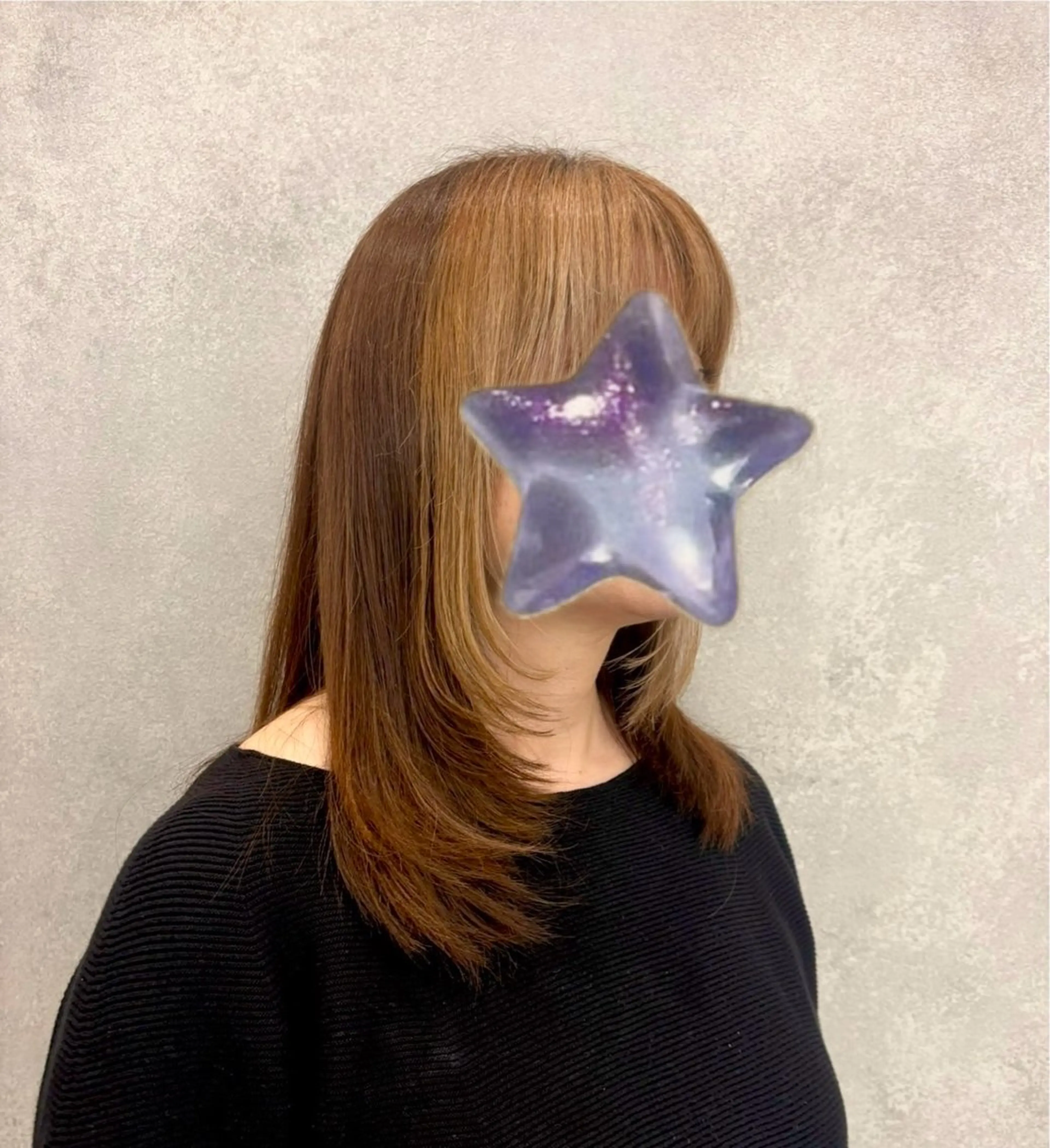 セミロング レイヤーカット カット 樋口 江理香のヘアスタイル