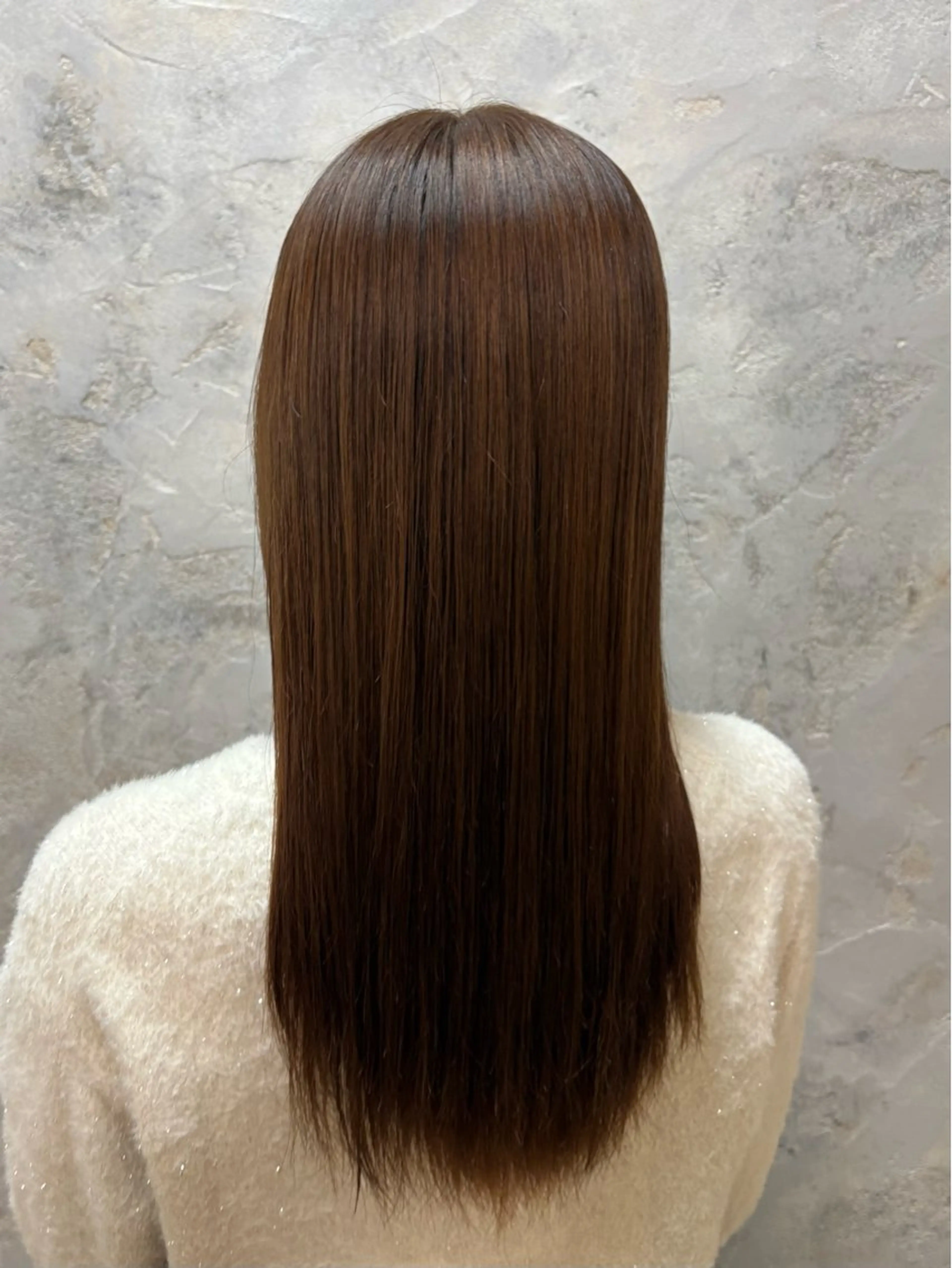 ロング 酸性ストレート ルプラボウ/豊川/ レイヤー/サクラのヘアスタイル