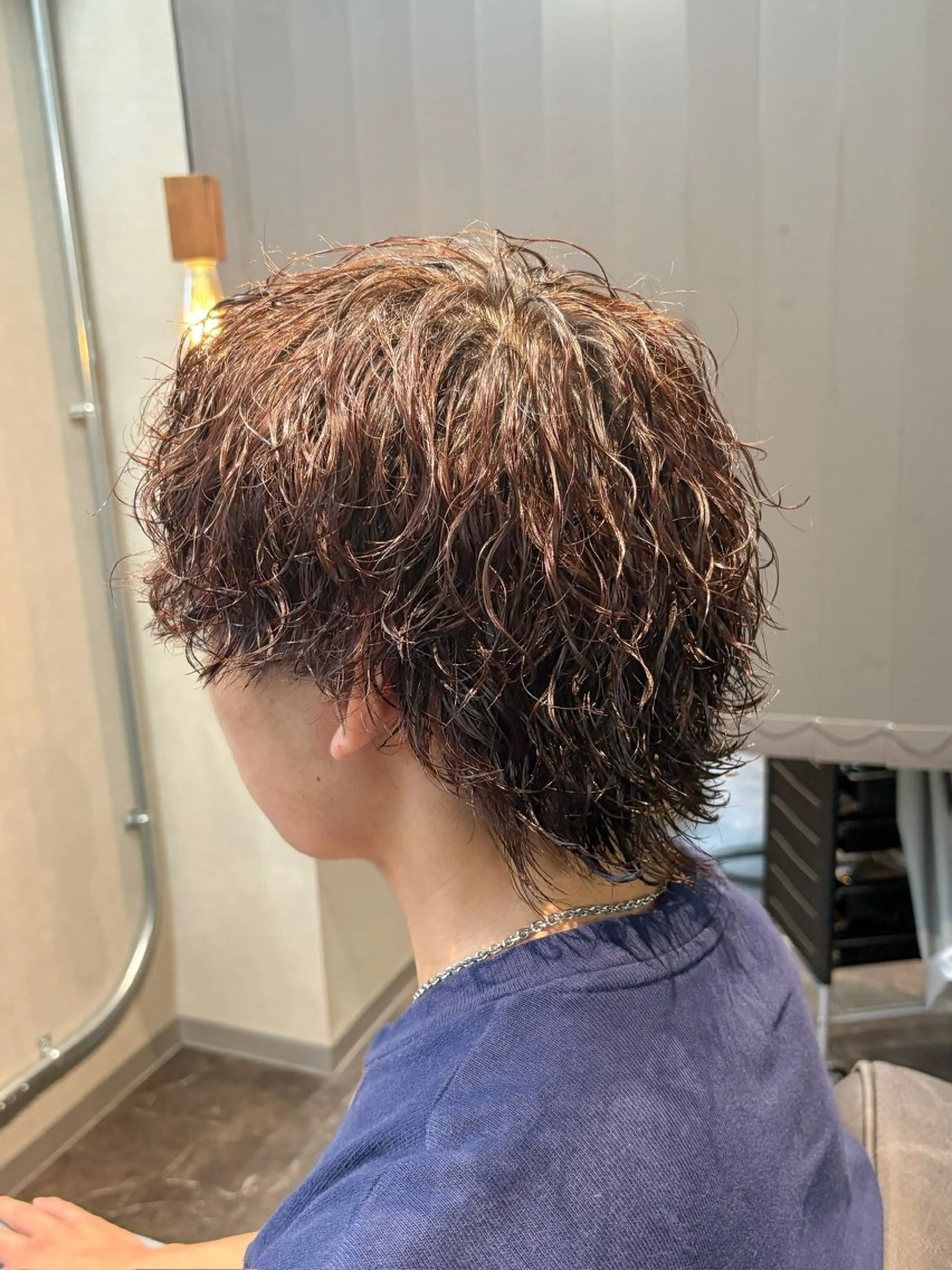 ショート カラー パーマ メンズ カット パーマ 🎧【パーマ師】 SOUMA🎧のヘアスタイル