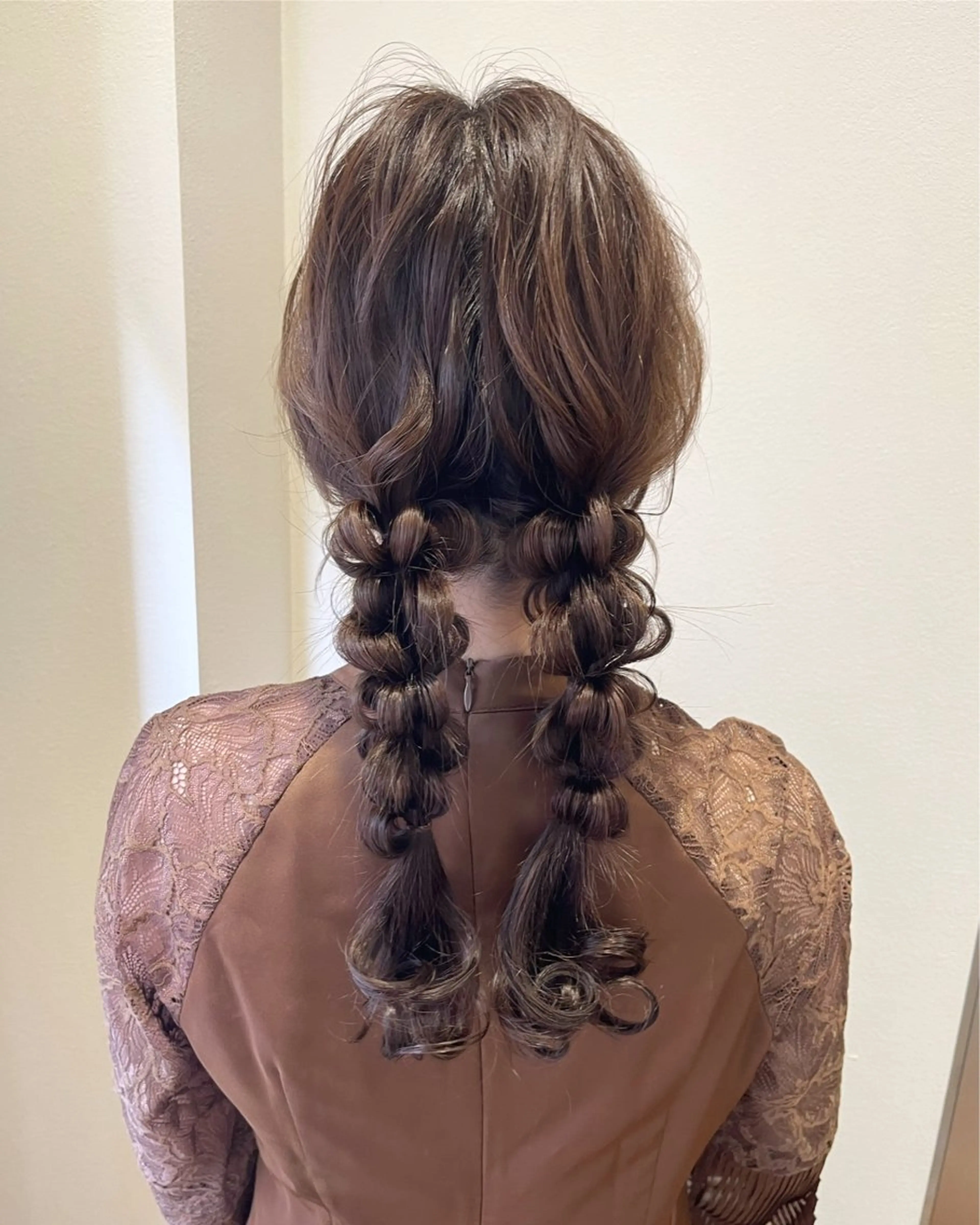 ロング ヘアアレンジ ヘアセット サソウ ユリエ🥥のヘアスタイル