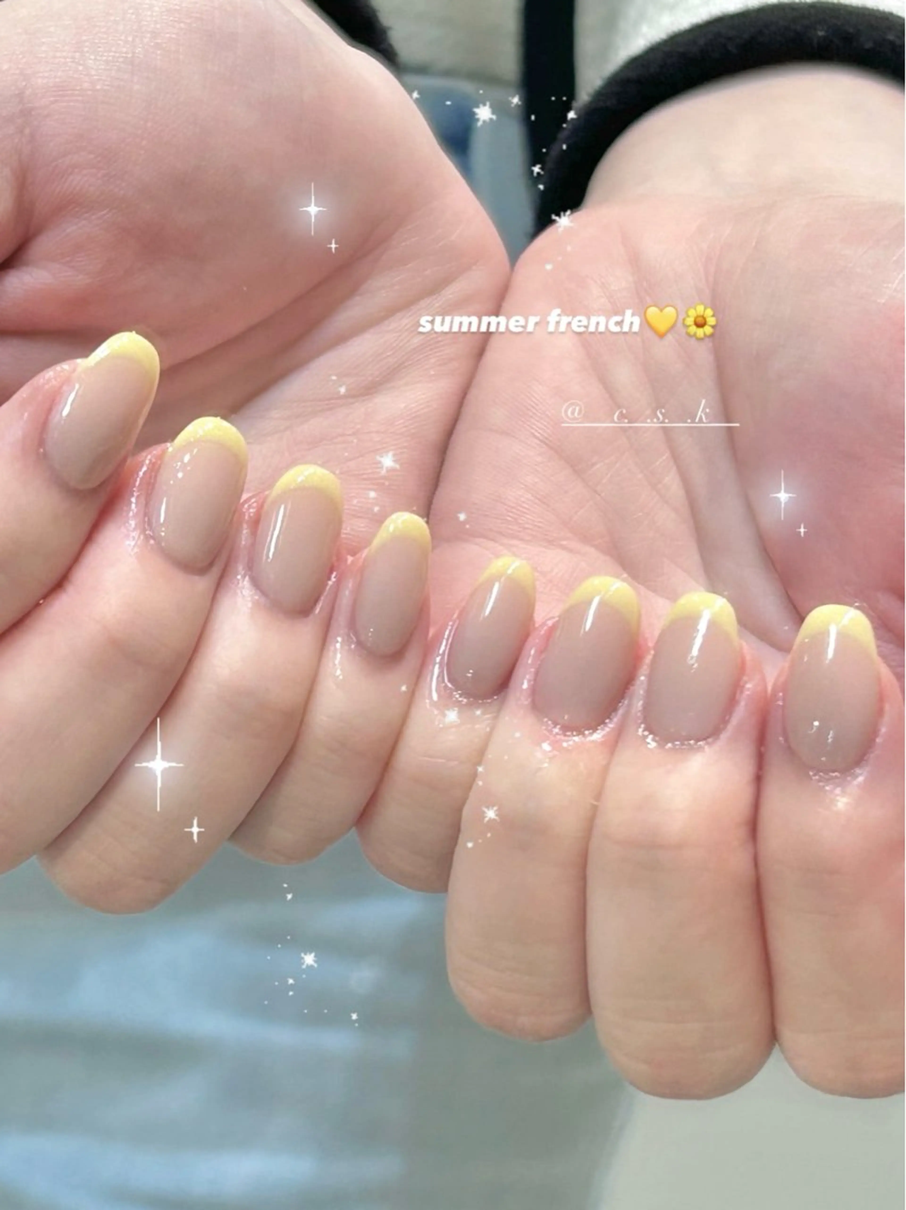 ネイル チークネイル フレンチネイル ジェルネイル ガーリー マグネットネイル ハンドネイル 🎀チーク/ちゅるん 🫧chisa🎀のネイルデザイン