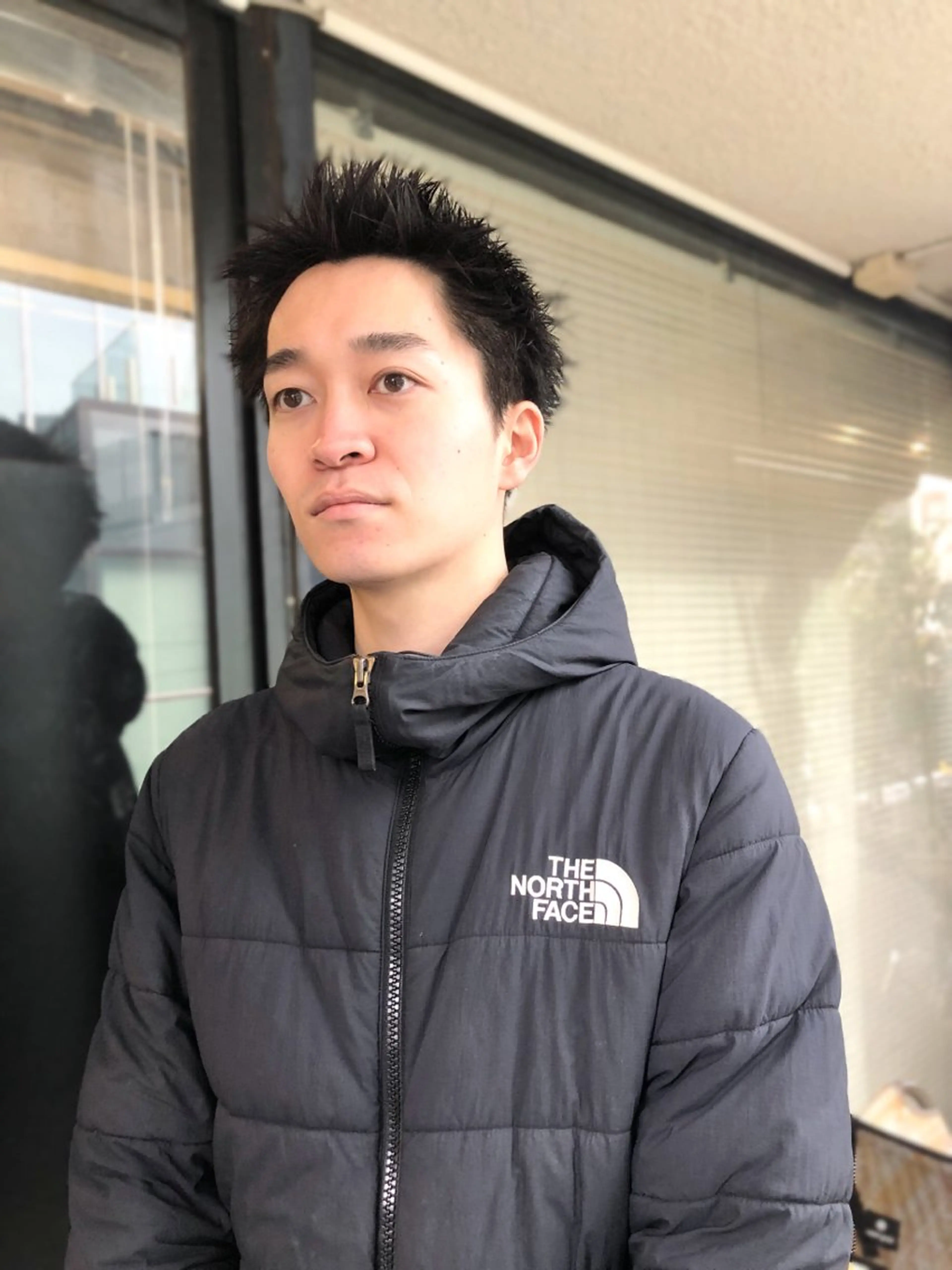 ヘアアレンジ メンズ スパイキーショート カット トリートメント ヘアセット メンズ特化✂️栗原 侑也のヘアスタイル