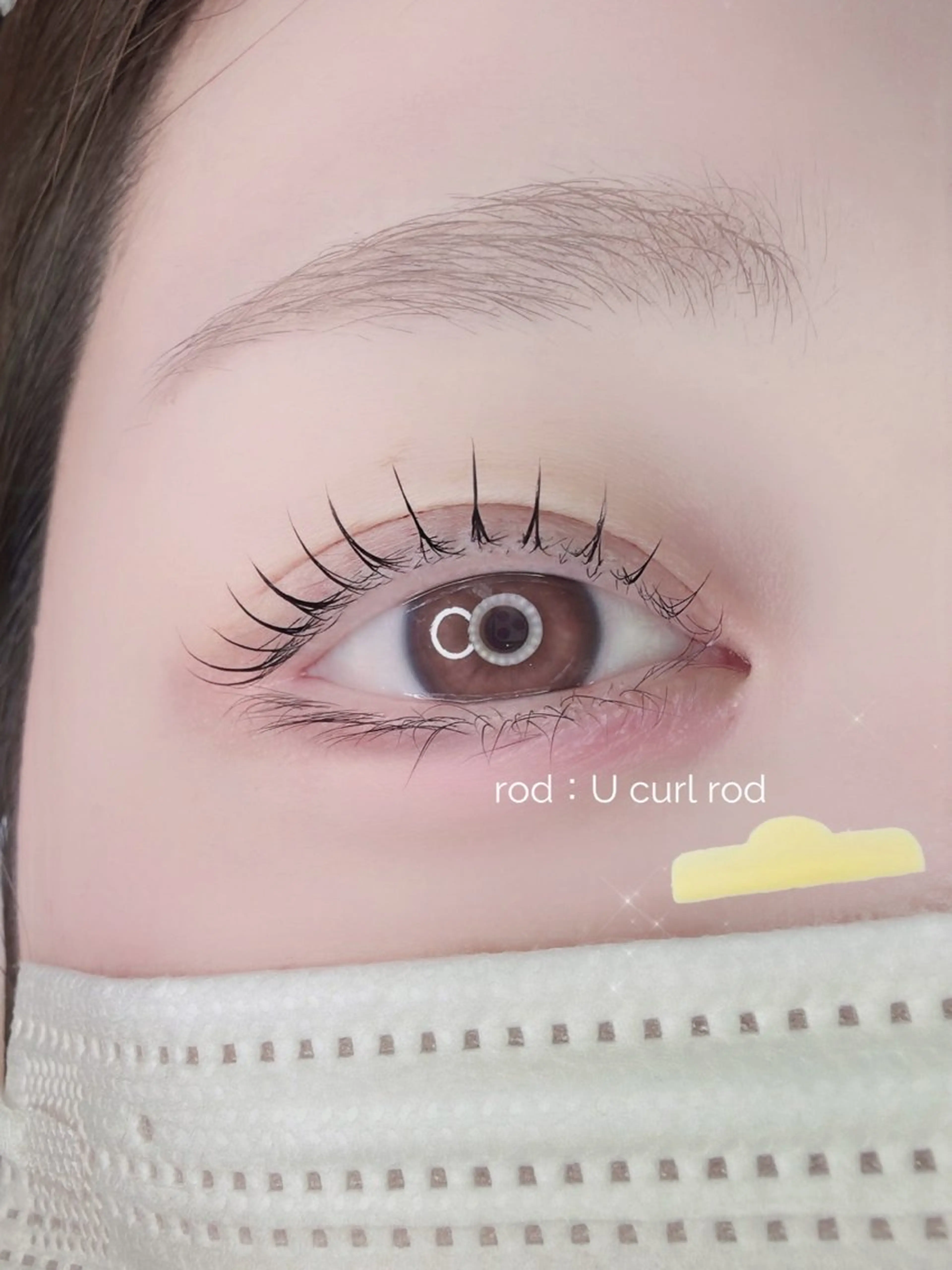 マツエク・マツパ マツパ Ange.アンジュ 高田那妃のマツエク・マツパデザイン