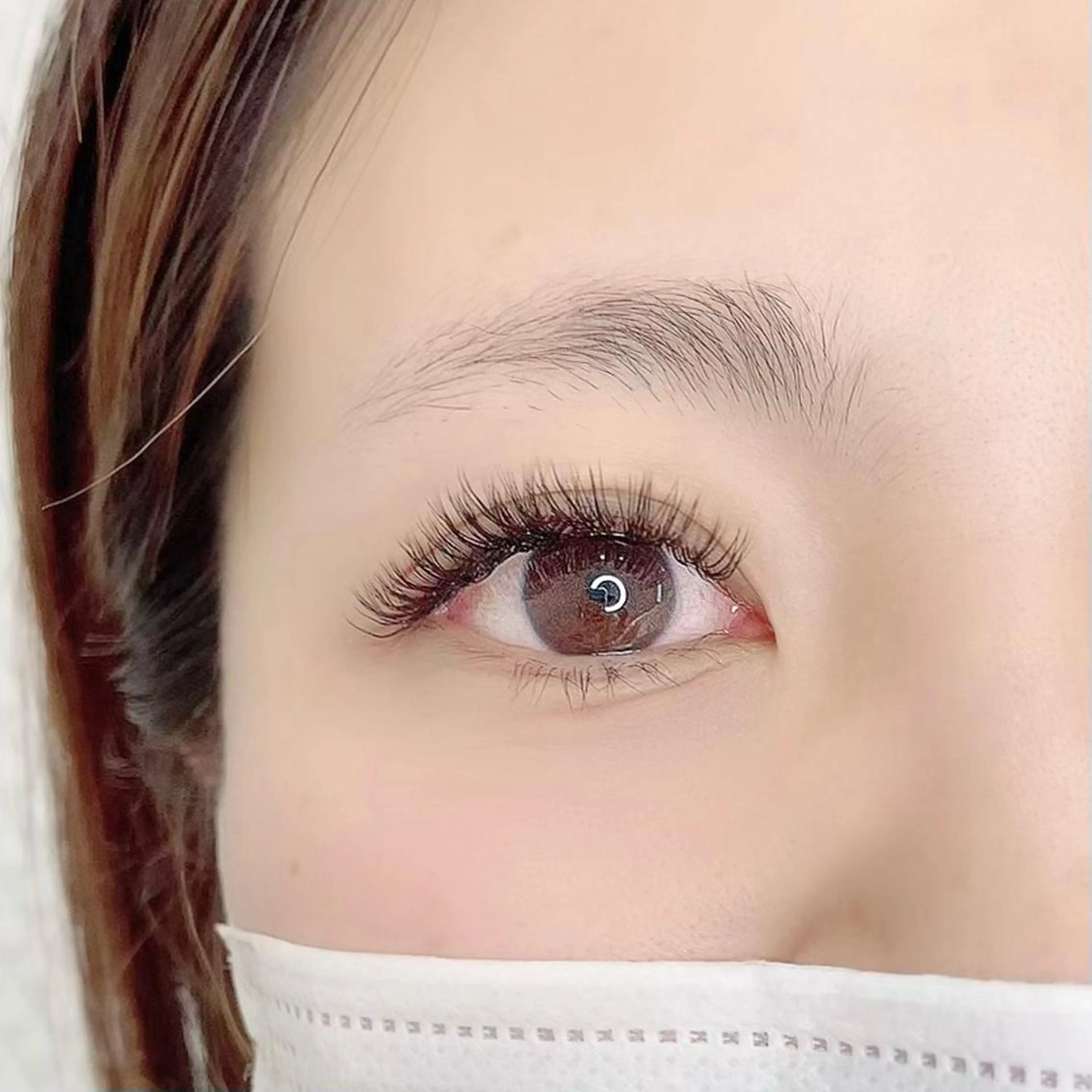 マツエク・マツパ バインドロック Cカール 市川 優菜のマツエク・マツパデザイン