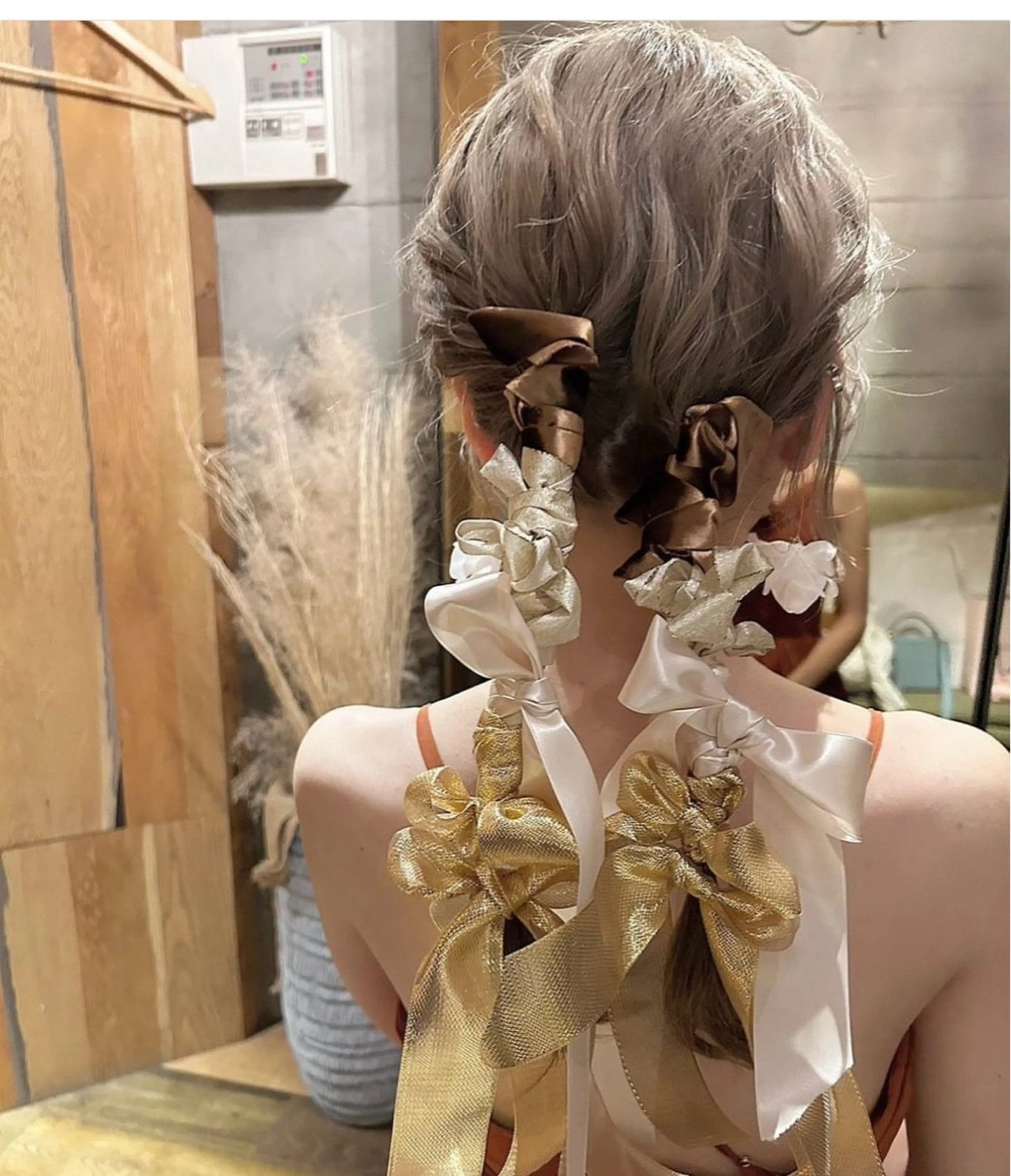 🌿🌱浴衣着付け＋ヘアセット🍃🪴かなりご予約埋まりやすい為早めのご予約をお願いします💚の写真