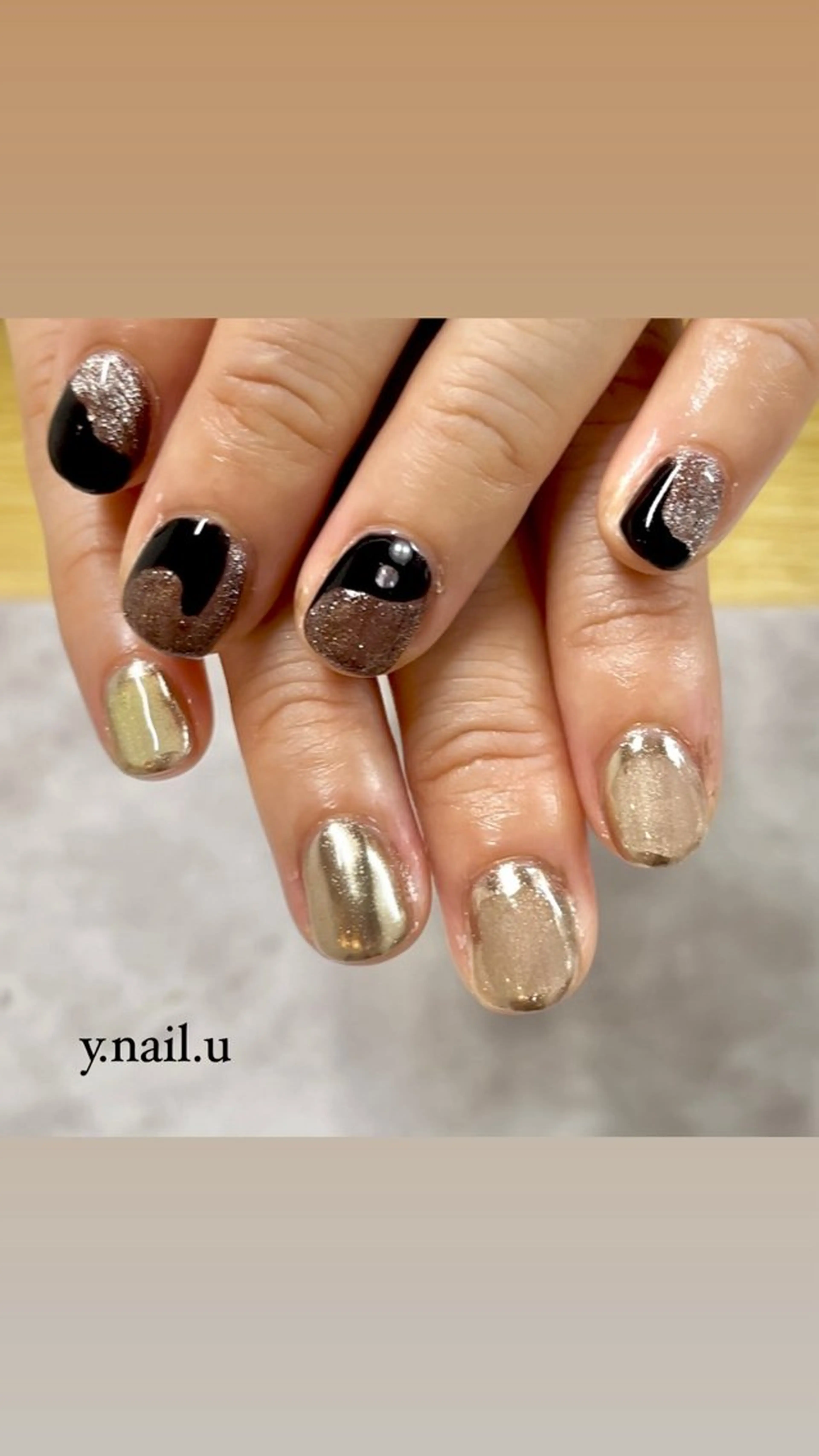 ネイル nail.u所属・テルイ ユウのネイルデザイン