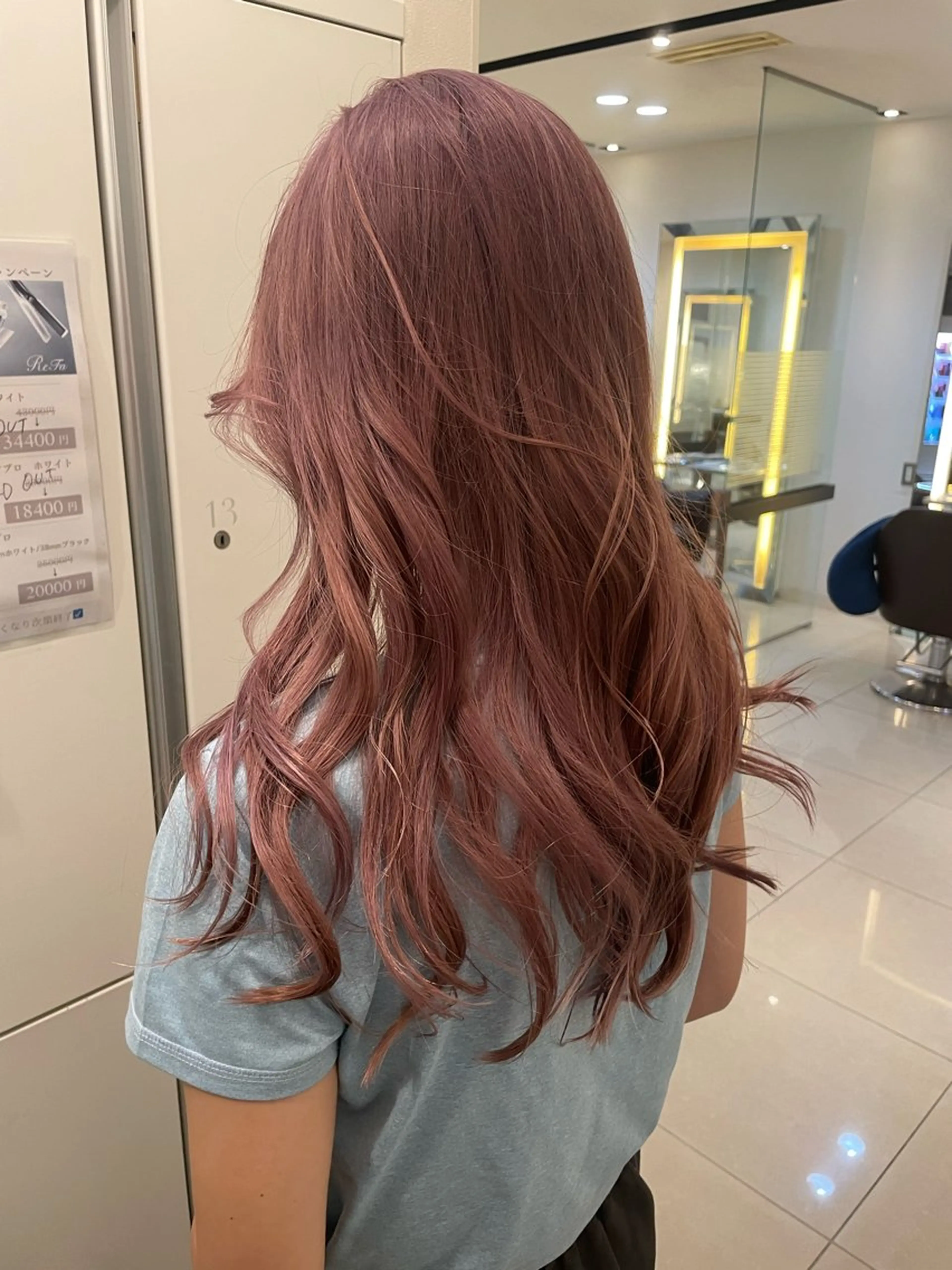 【人気No.1💗】暖色ブリーチカラー🌷ピンク／ラベンダー／チェリーレッドetc.の写真