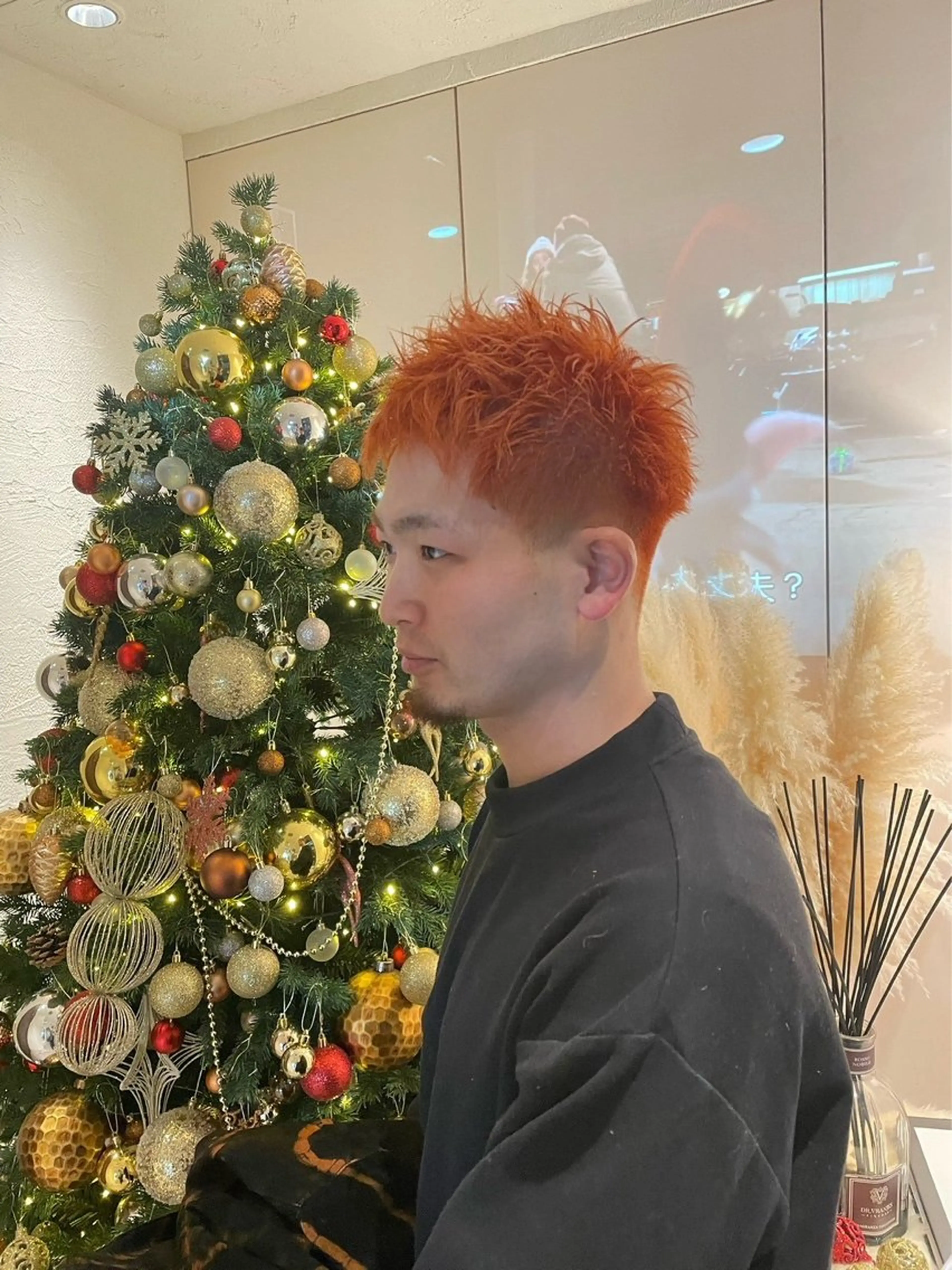 カラー メンズ メンズパーマ カット ヘアカラー トリートメント レイヤー似合わせ 透明感カラーりきやのヘアスタイル
