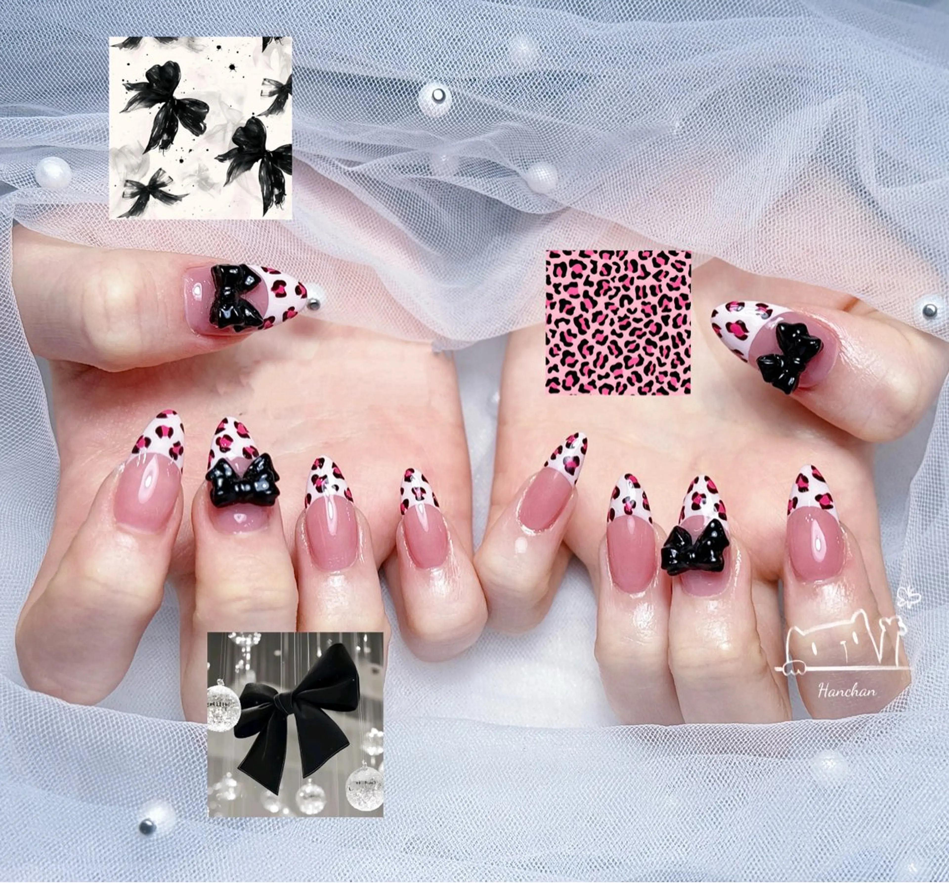 ミディアム 韓国風ヘア ハンドネイル Aila Nail所属・Aila Nail HanChanのネイルデザイン