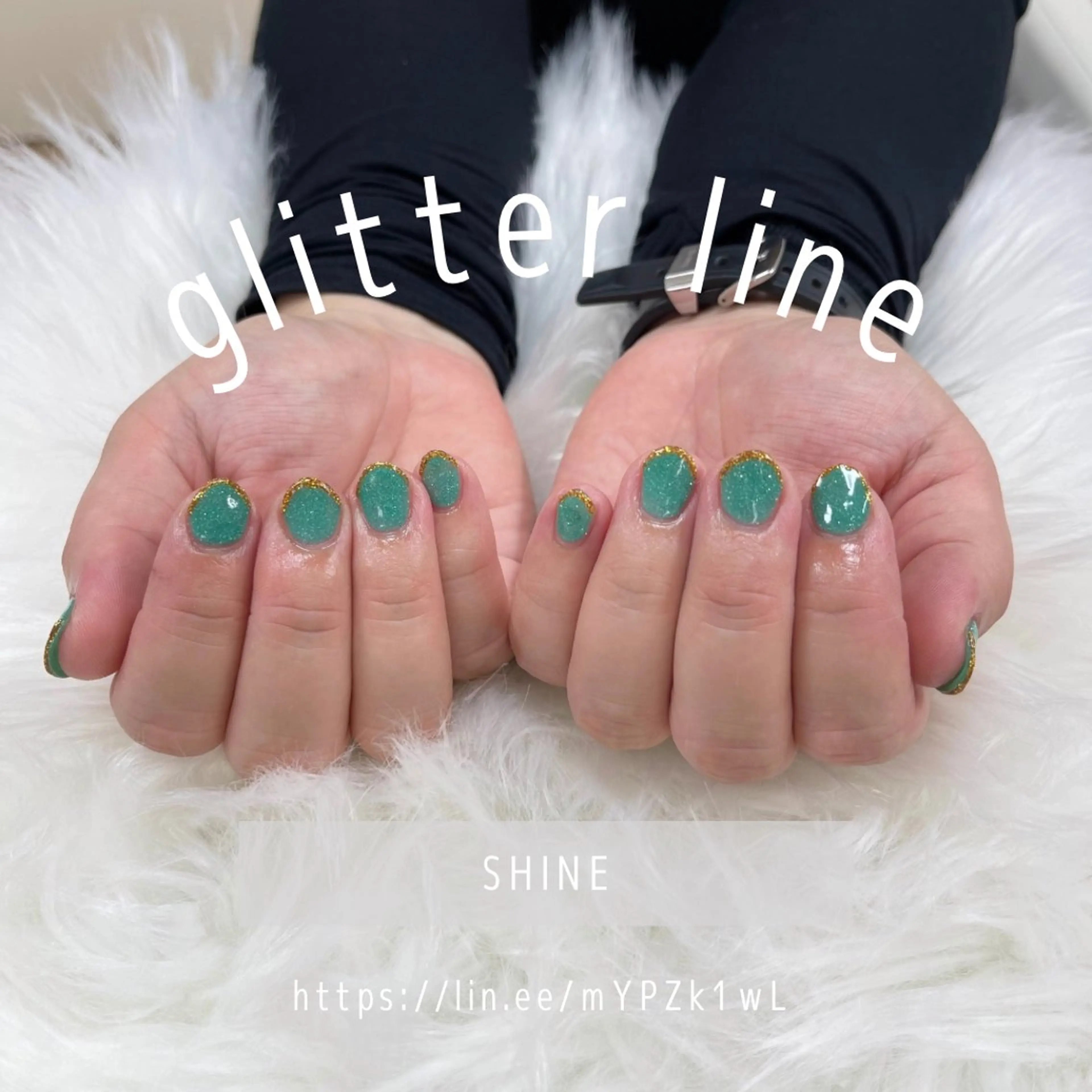 ネイル フラッシュネイル ラメ(グリッター) SHINE nail salonのネイルデザイン