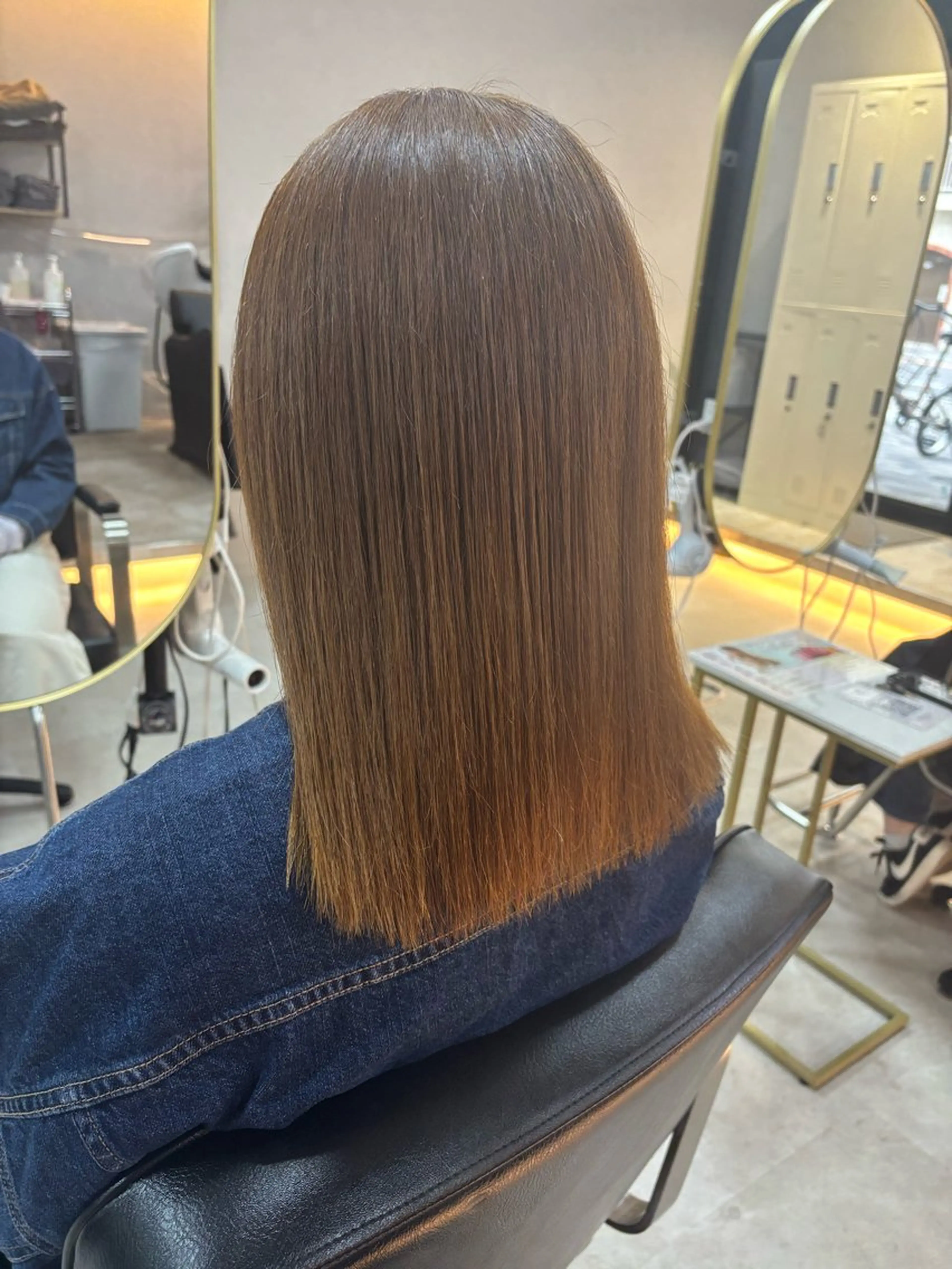 ミディアム 髪質改善 .sayo/ 心斎橋のヘアスタイル