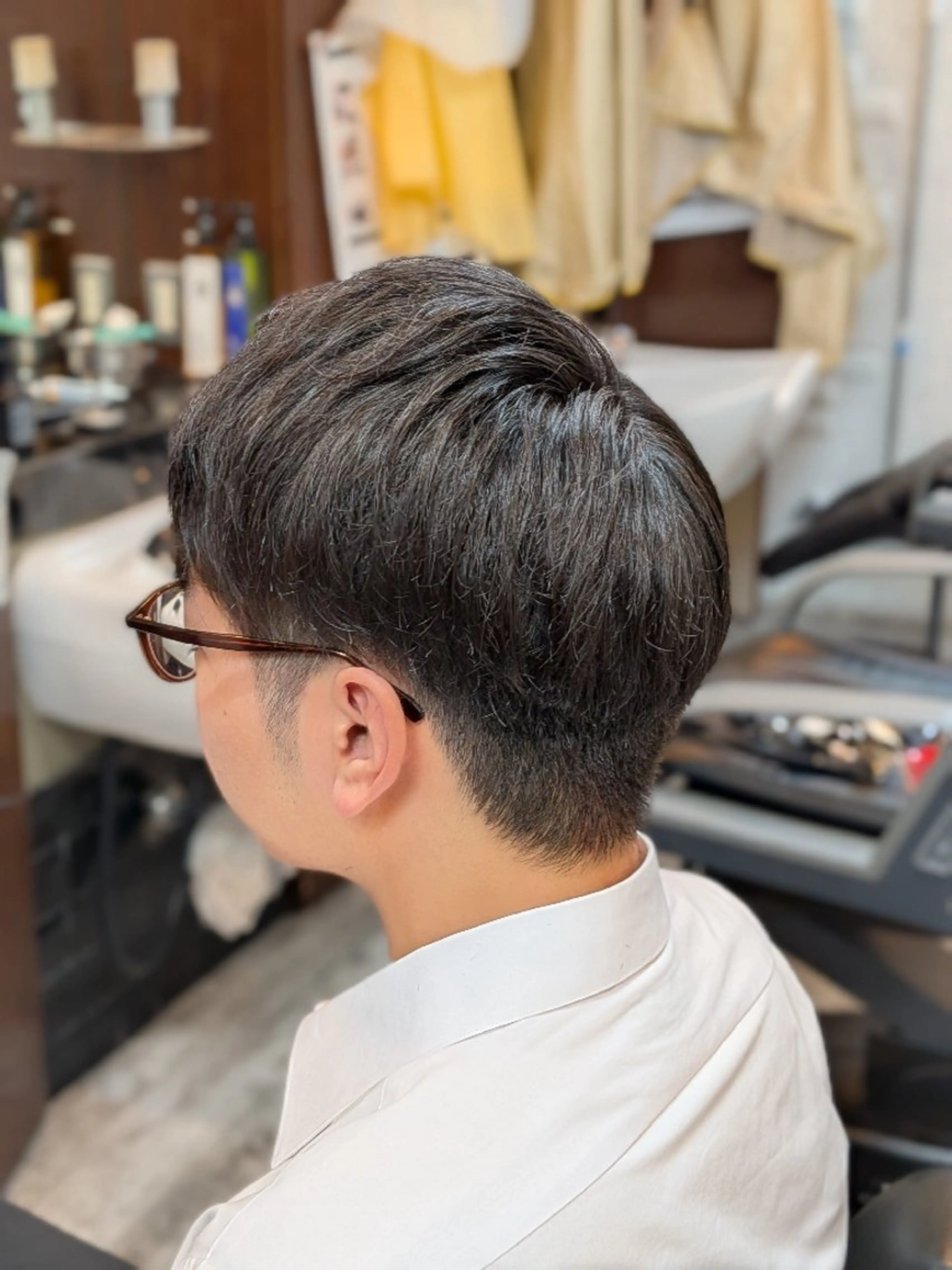 メンズ 星河 諒のヘアスタイル