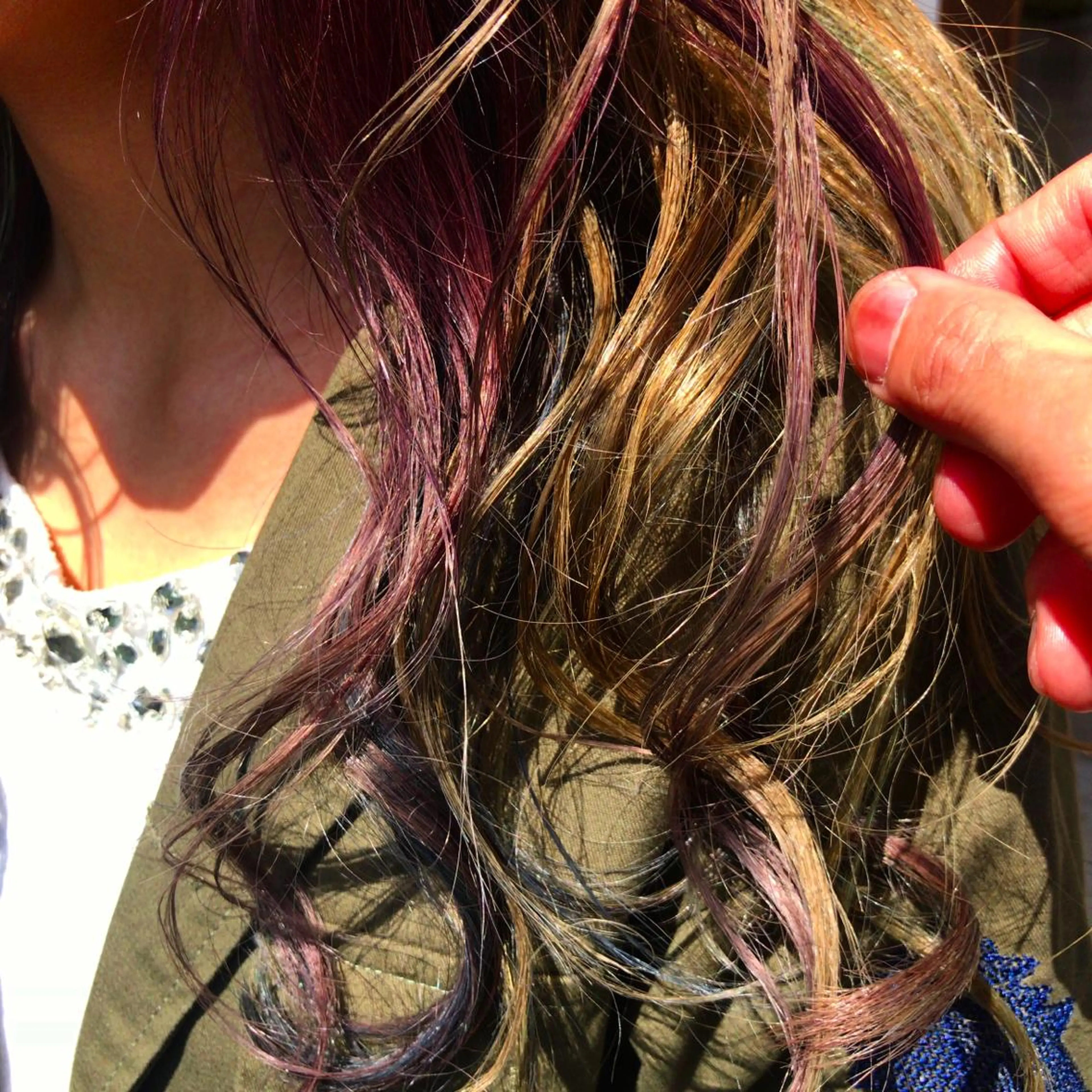 ロング カラー レイヤーカット匠 イソザキノリユキのヘアスタイル