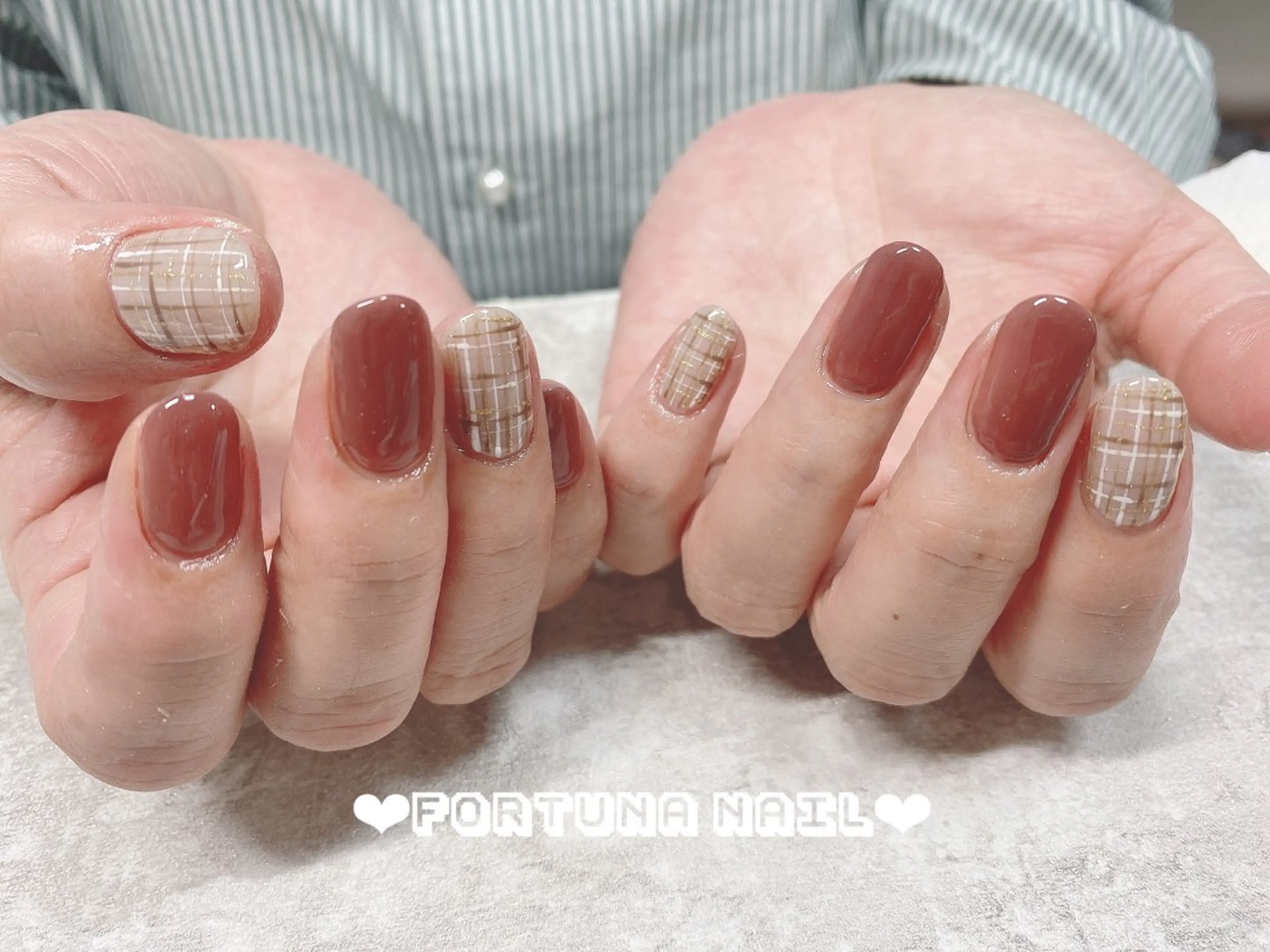 ネイル ハンドネイル ハンドケア Nail •Head スパFortunaのネイルデザイン