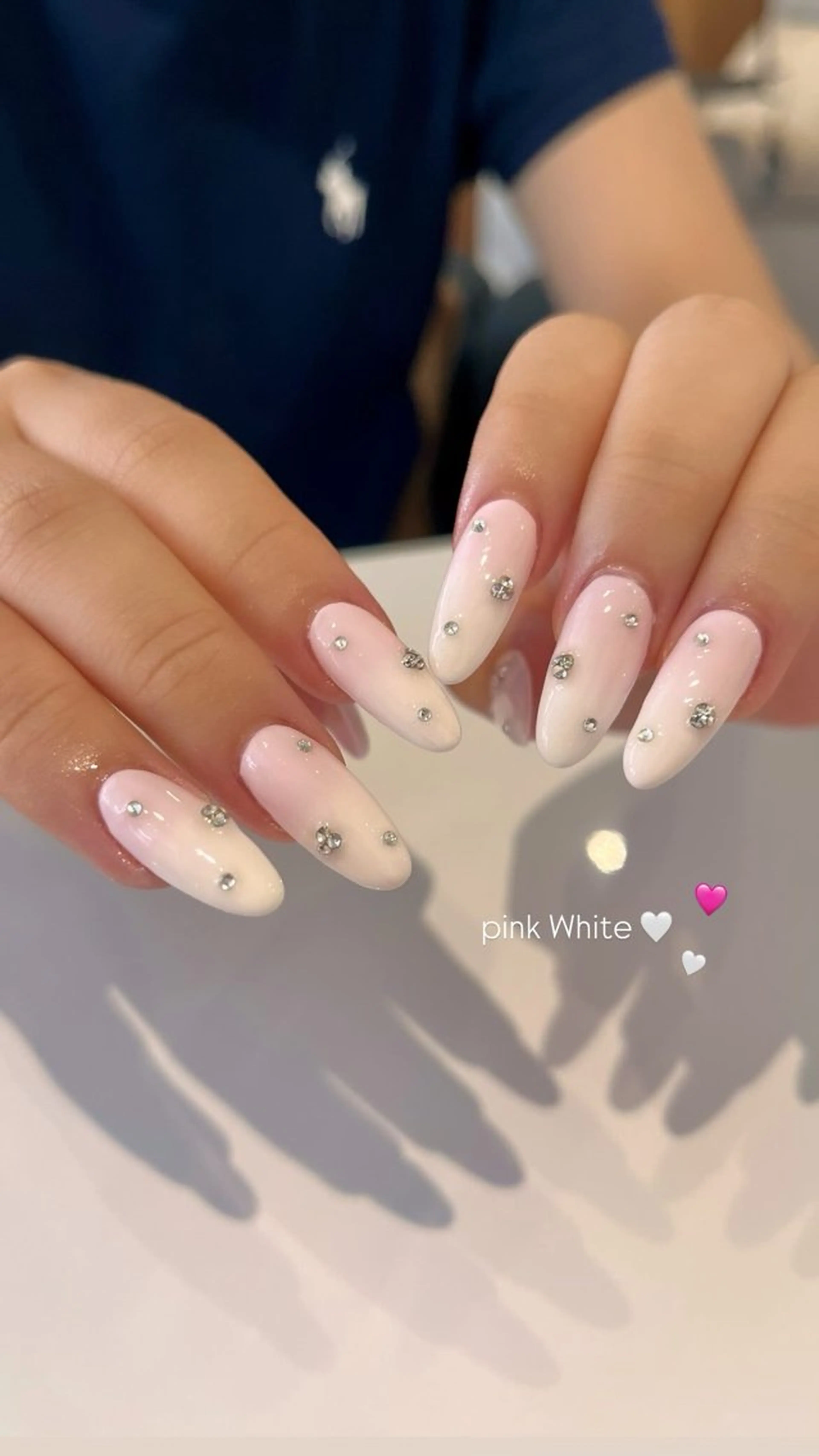 ネイル ピンク ハンドネイル ballie／小野原 なつみのネイルデザイン