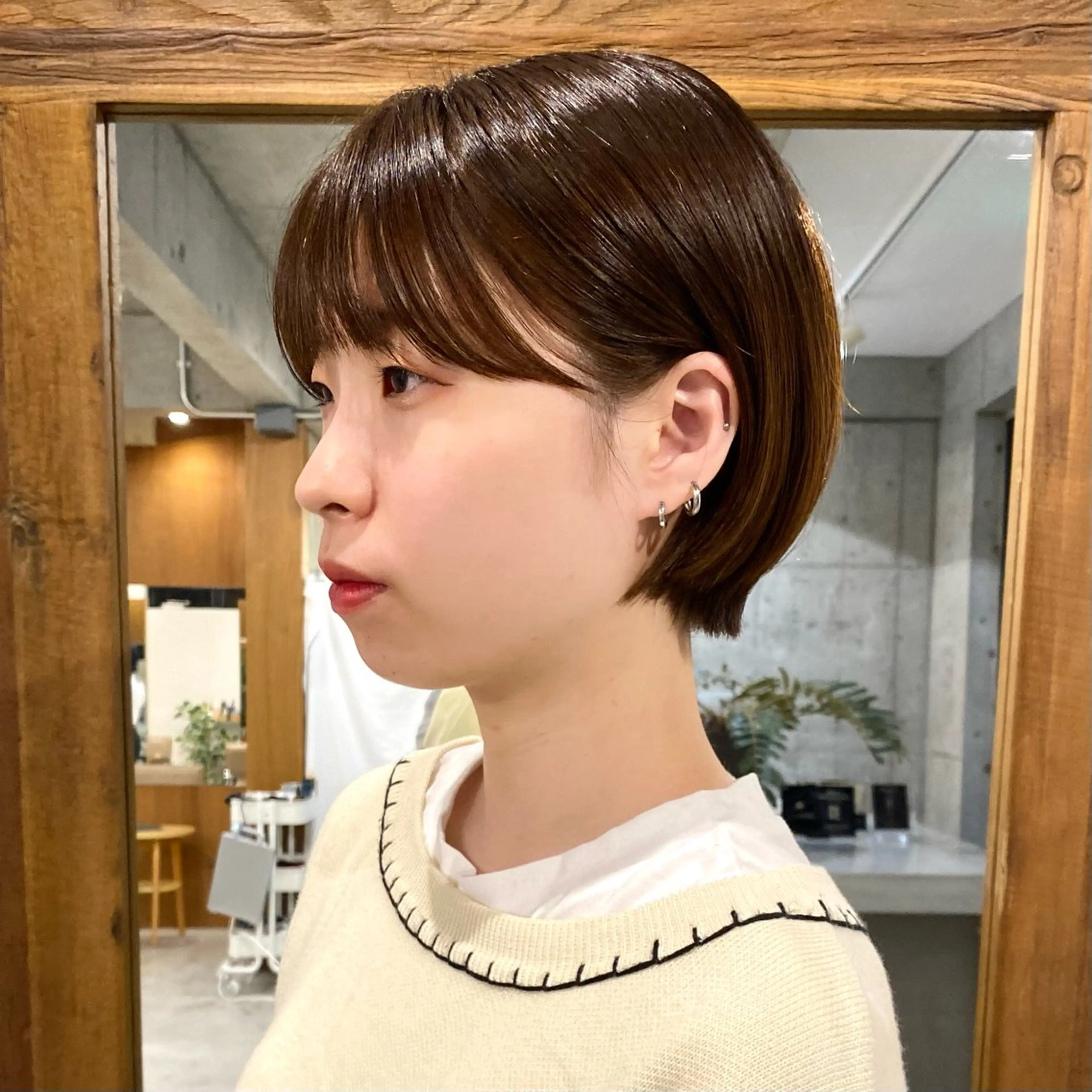 ショート 丸みショート ショートヘア SOIE  OMOTESANDO所属・ショートカット kyokaのヘアスタイル