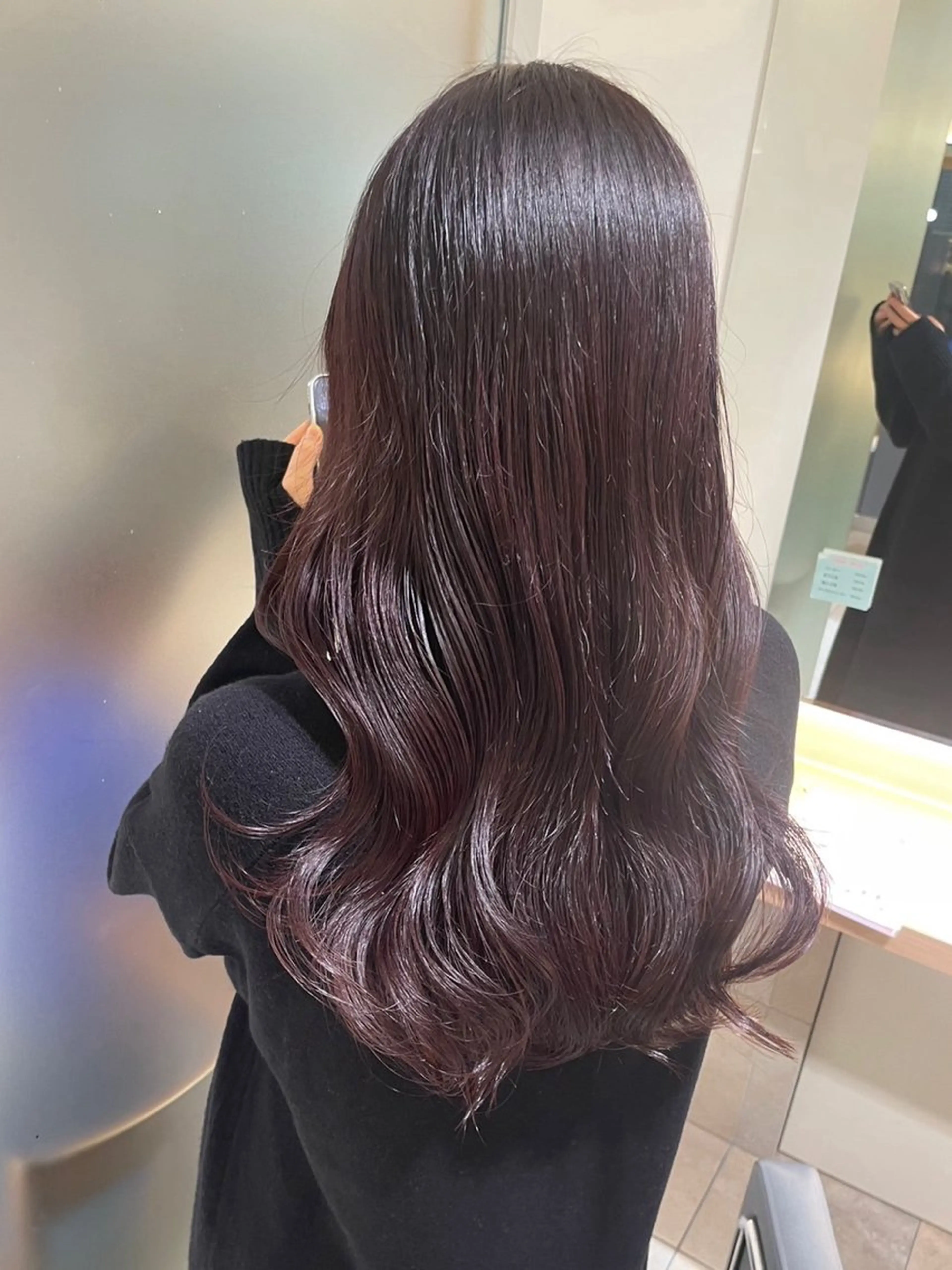 ロング カラー ブリーチ ブラウンカラー ブリーチなしカラー トリートメント ヘアカラー 🐈‍⬛なおカラーモ デル様募集中🎀のヘアスタイル