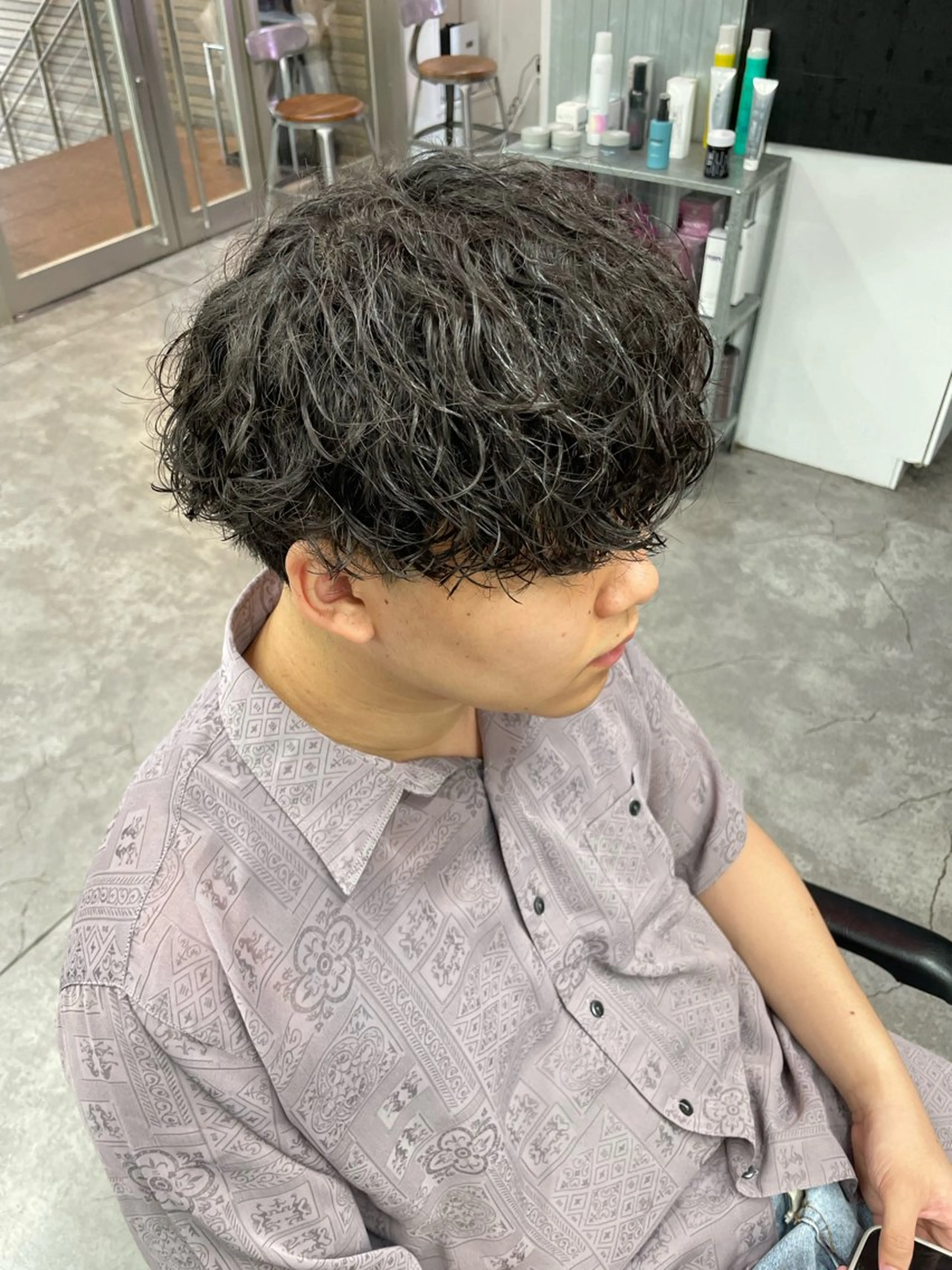 パーマ メンズ カット パーマ 町田エリアＮｏ．１/ パーマ特化/太田京希のヘアスタイル