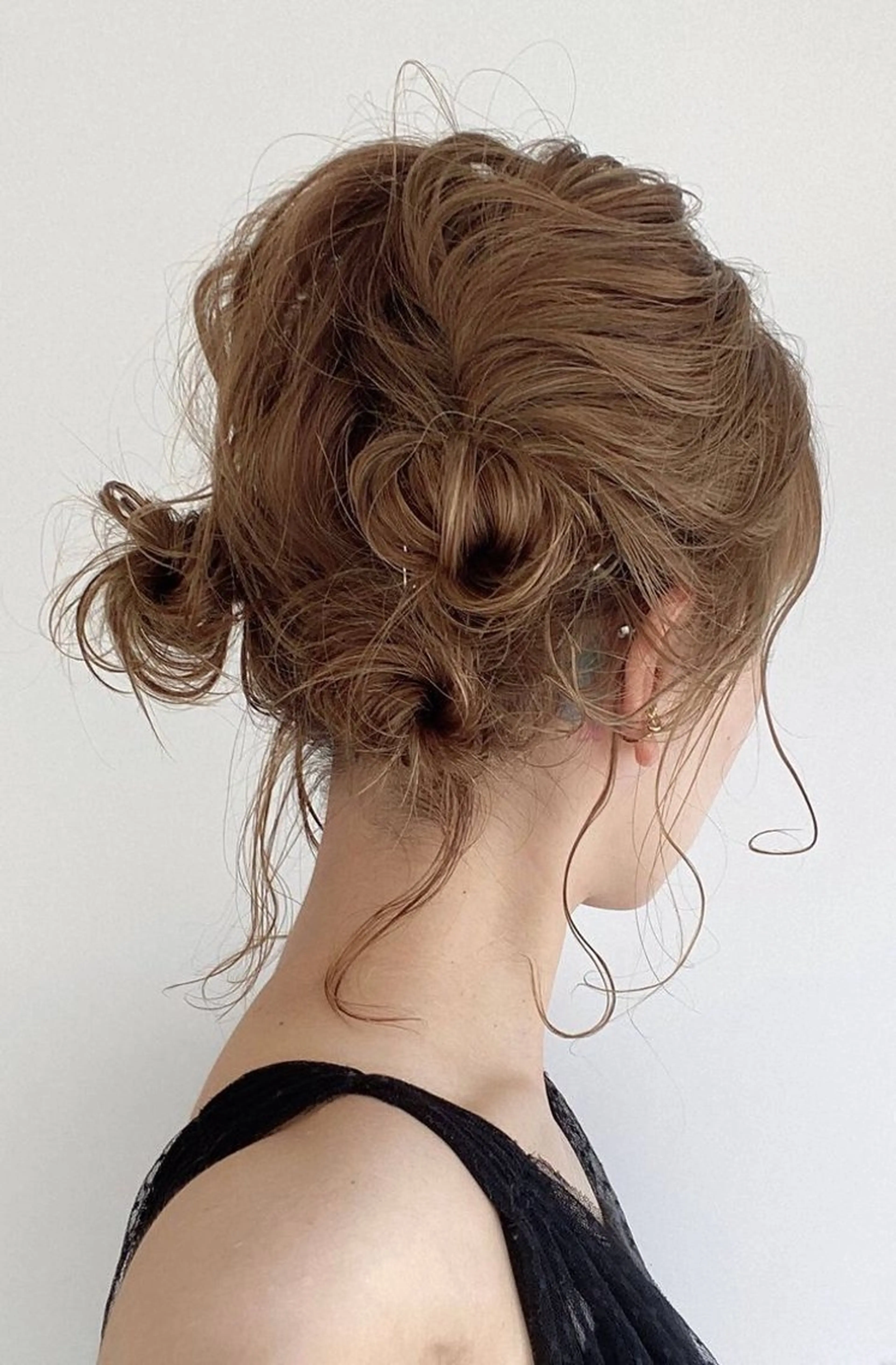 ミディアム カラー パーマ ヘアアレンジ 🌼似合わせのプロ 心斎橋/rena🌼のマツエク・マツパデザイン