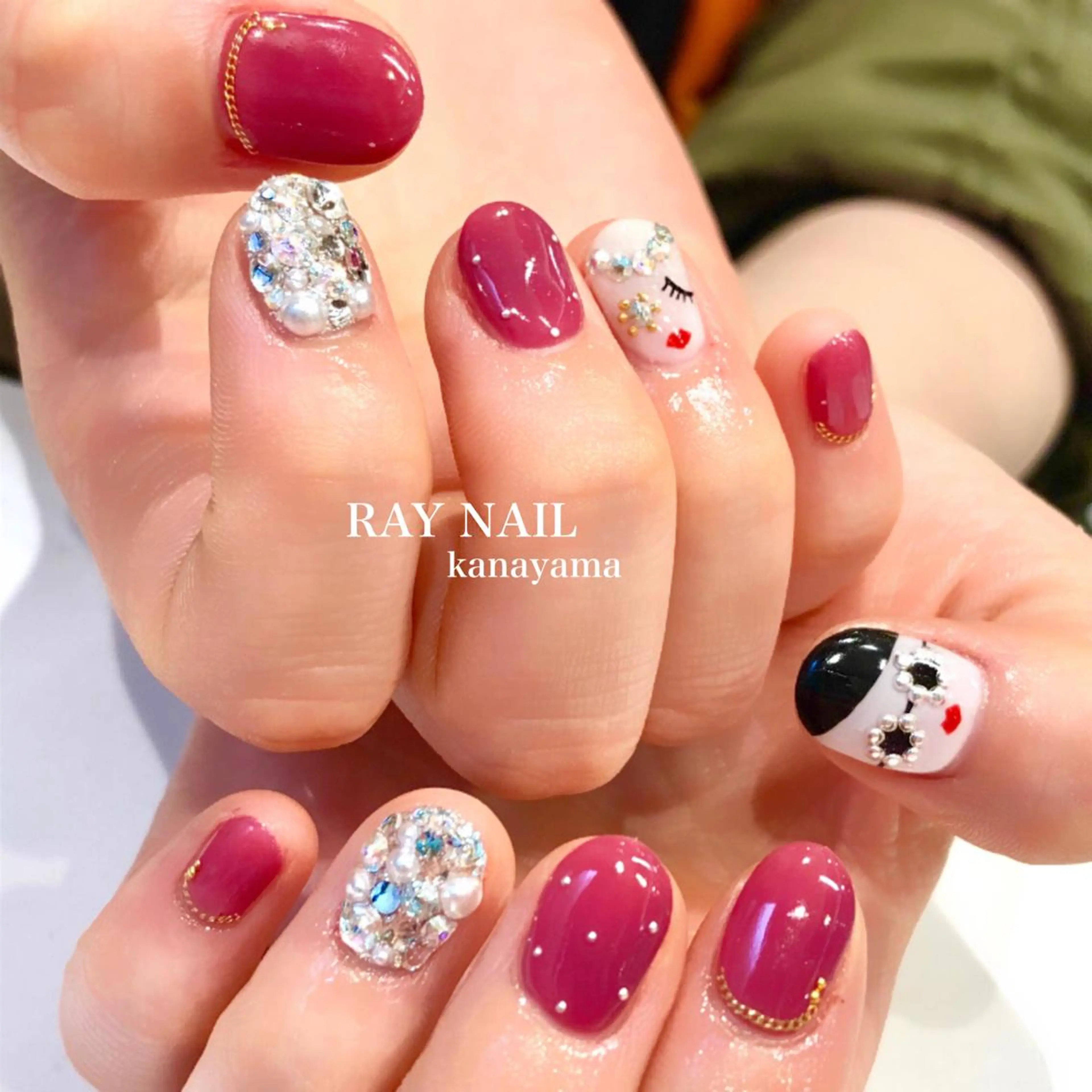 ネイル Arowa 伊田のネイルデザイン