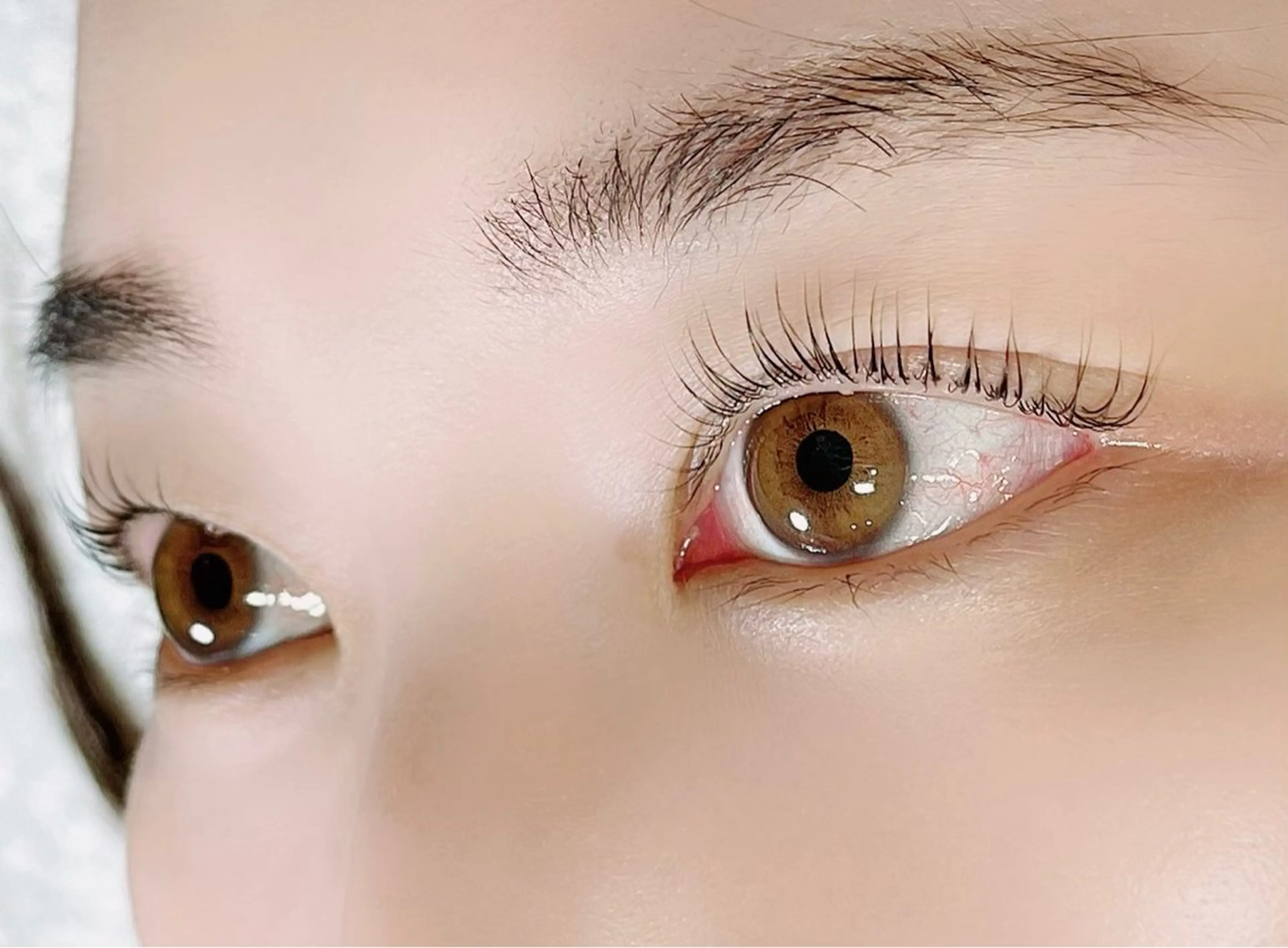 マツエク・マツパ フラットラッシュ パリジェンヌラッシュリフト まつげパーマ 一重×まつ毛パーマ ボリュームラッシュ マツエク Charme 五反田・不動前・目黒のマツエク・マツパデザイン