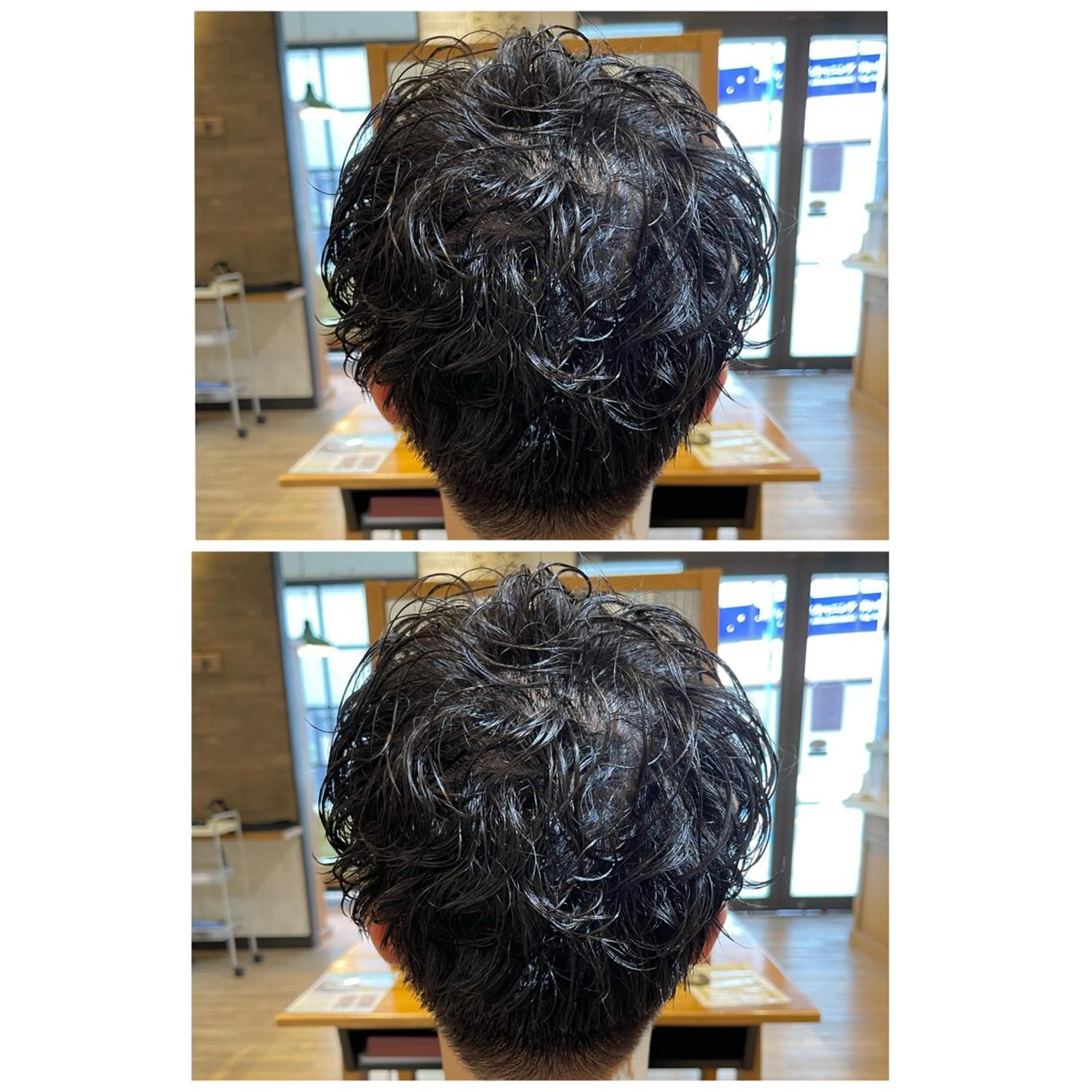 ショート パーマ メンズ メンズパーマ スパイラルパーマ 🧞‍♂️早志 陸哉🧞‍♂️のヘアスタイル