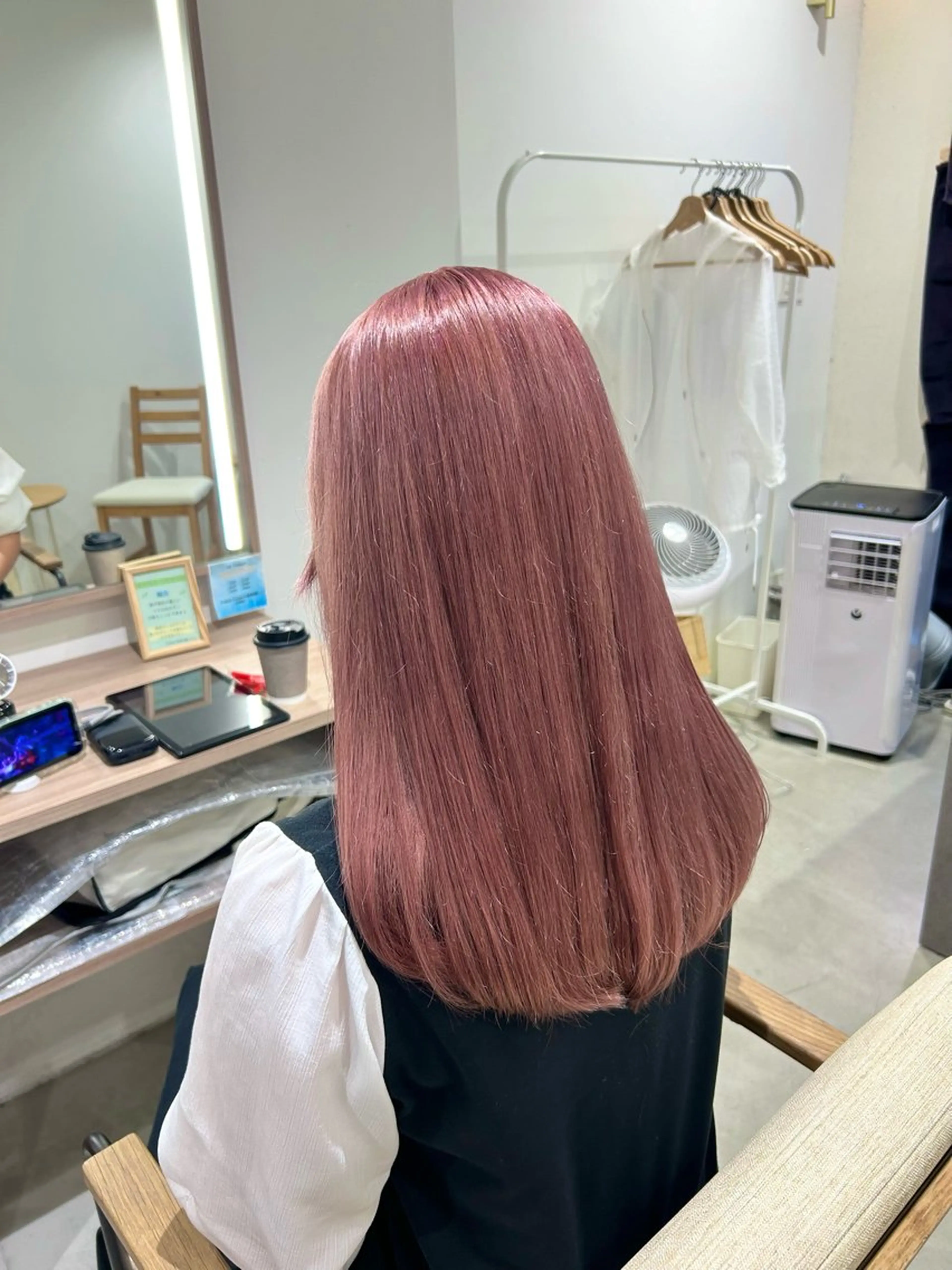 ロング カラー カット ヘアカラー トリートメント 🎀透明感カラー🎀 mikaのヘアスタイル