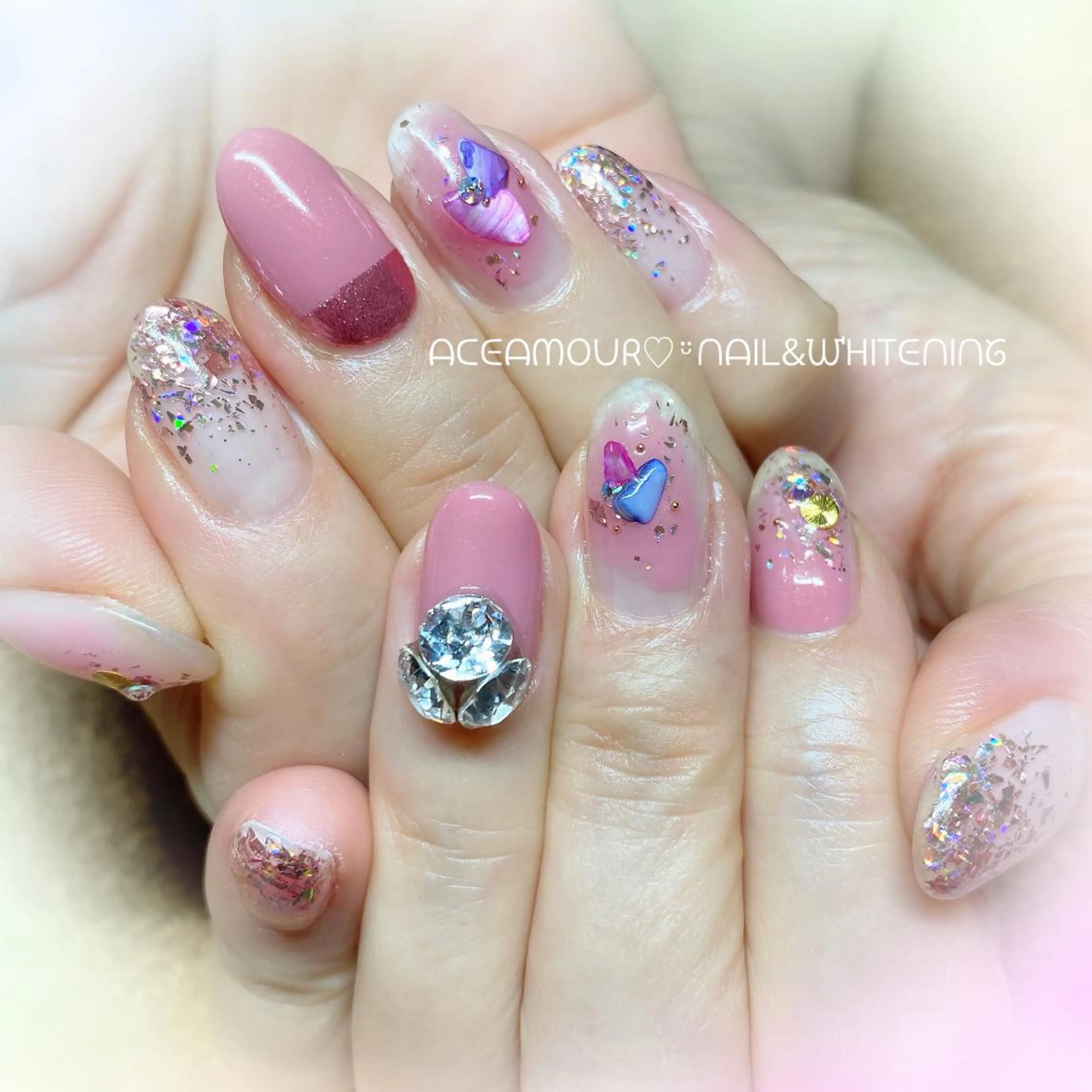 ネイル ネイル/耳つぼ /新ホワイトニングのネイルデザイン