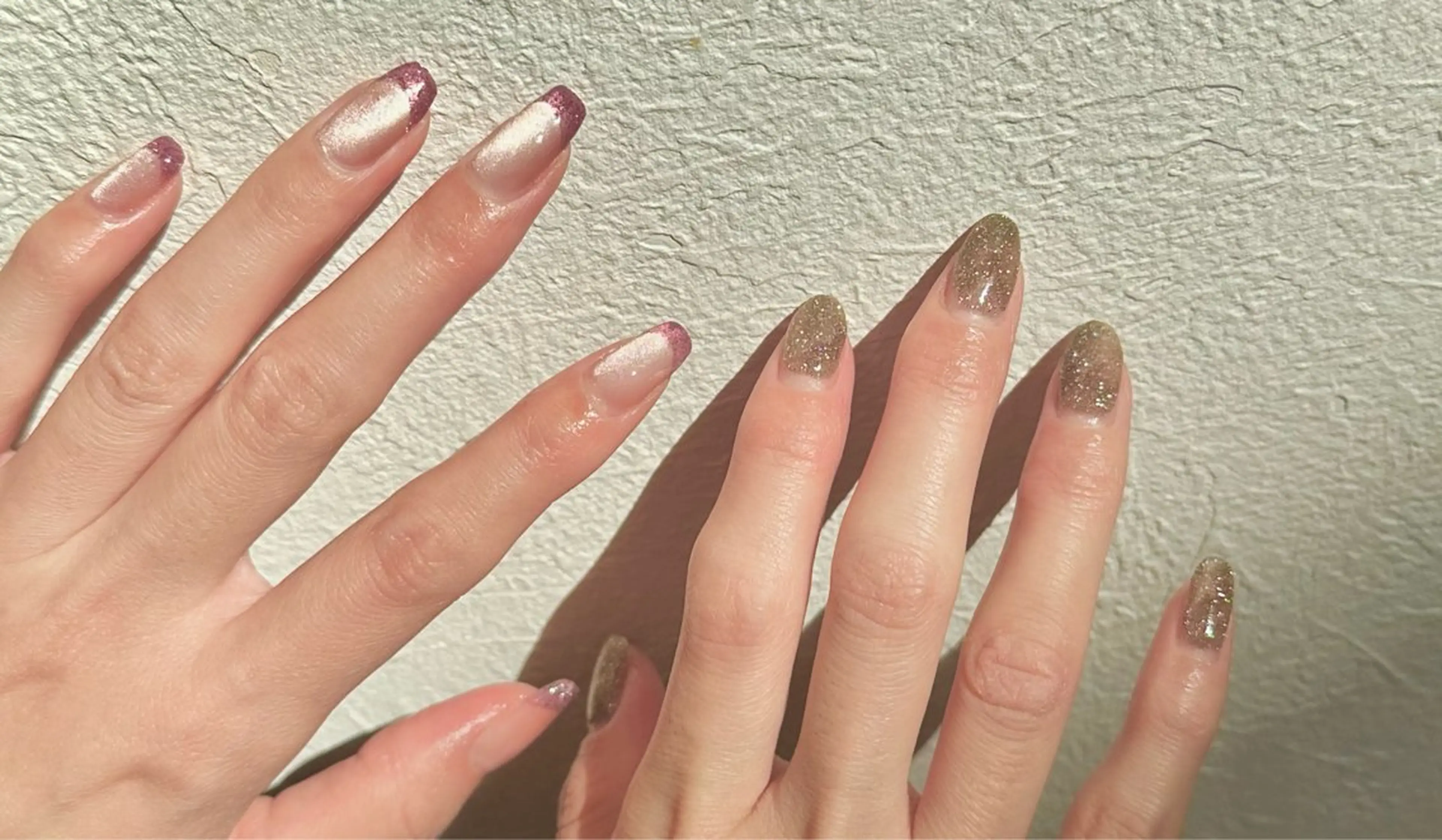 ネイル フラッシュネイル フレンチネイル ジェルネイル マグネットネイル m_nail所属・O Mayaのネイルデザイン