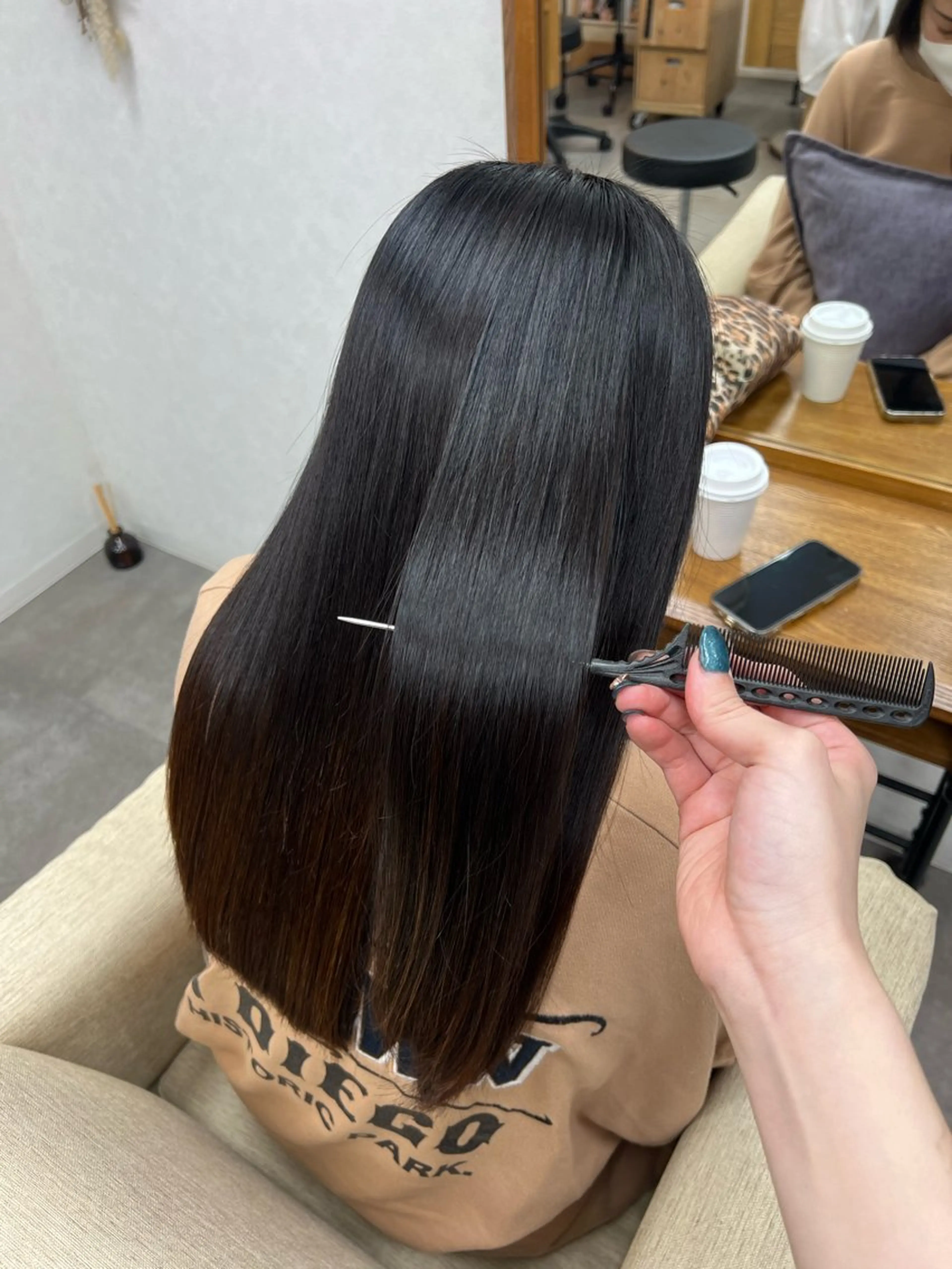 ロング 松村 舞桜のヘアスタイル