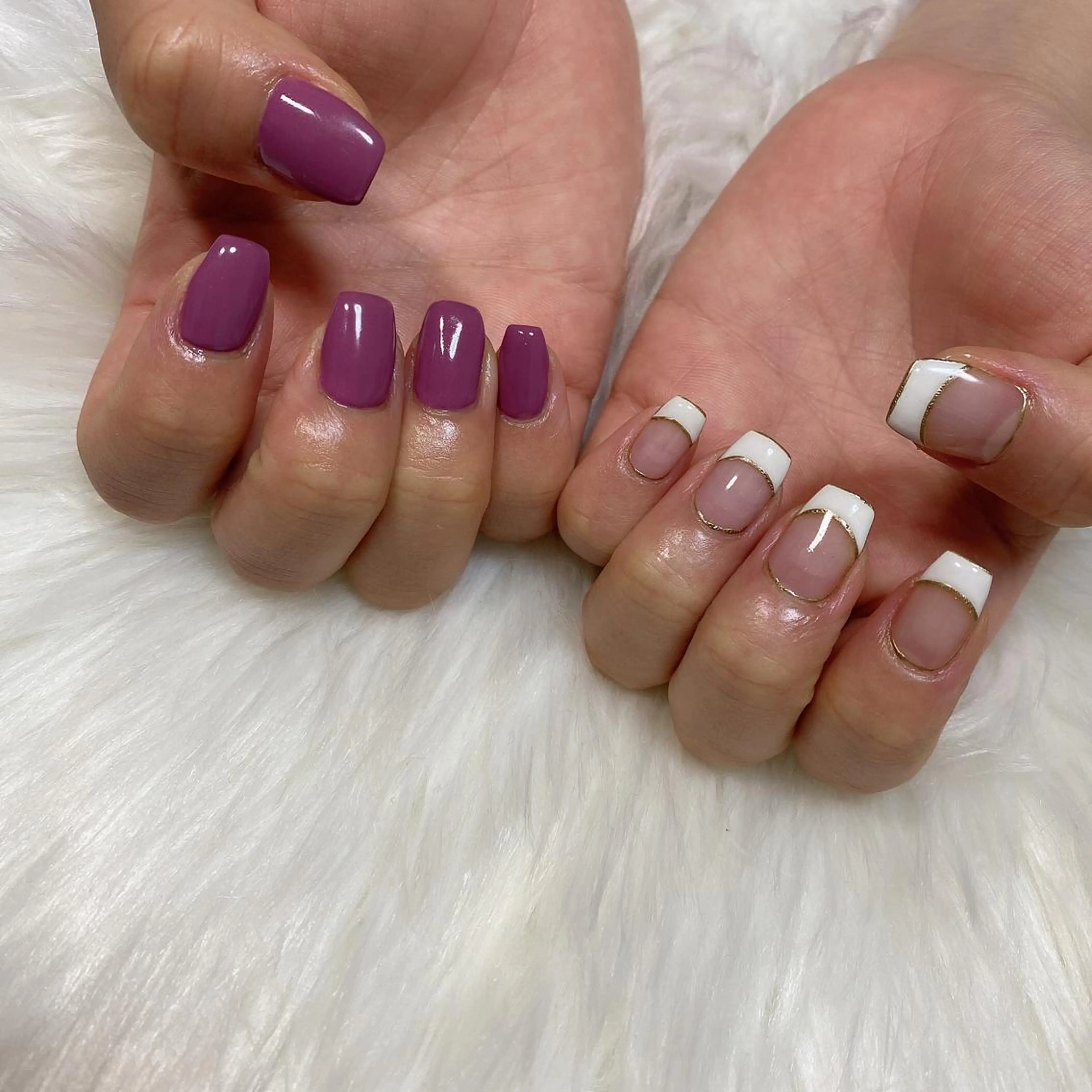 ネイル ハンドネイル 西岡 杏のネイルデザイン