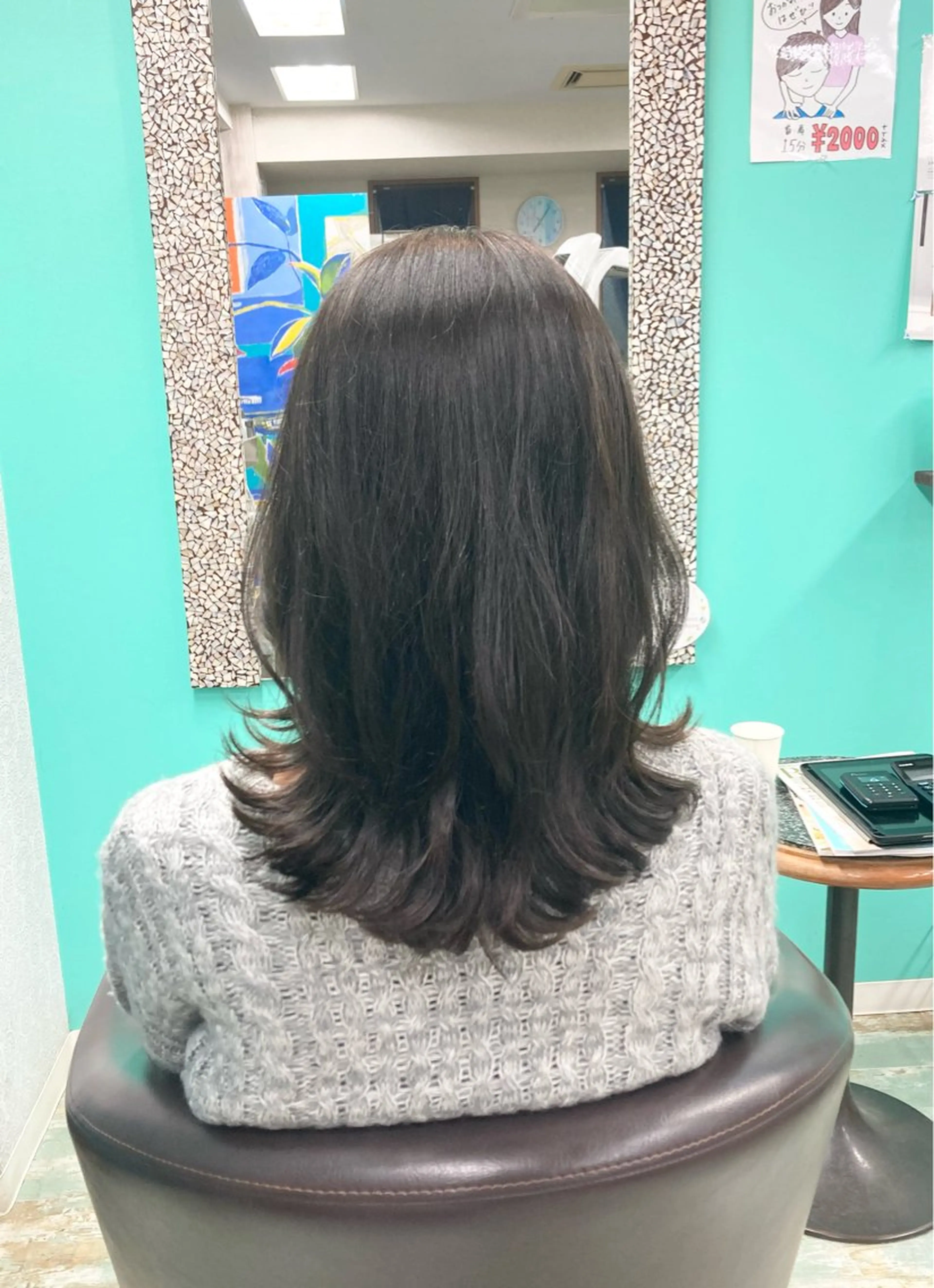 ミディアム 田牧 みゆきのヘアスタイル