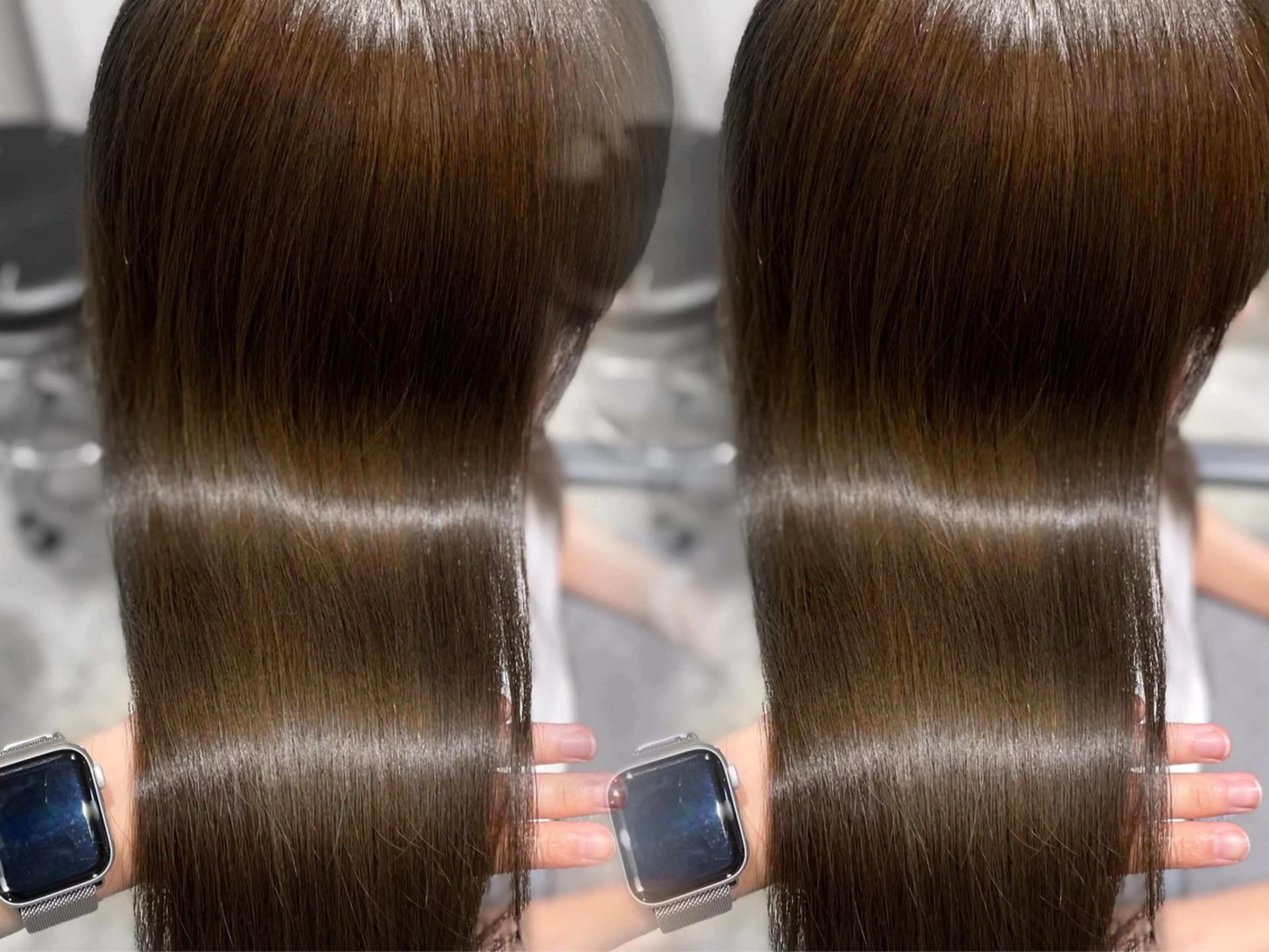 セミロング erina🍑新宿/ 艶カラー/レイヤーのヘアスタイル