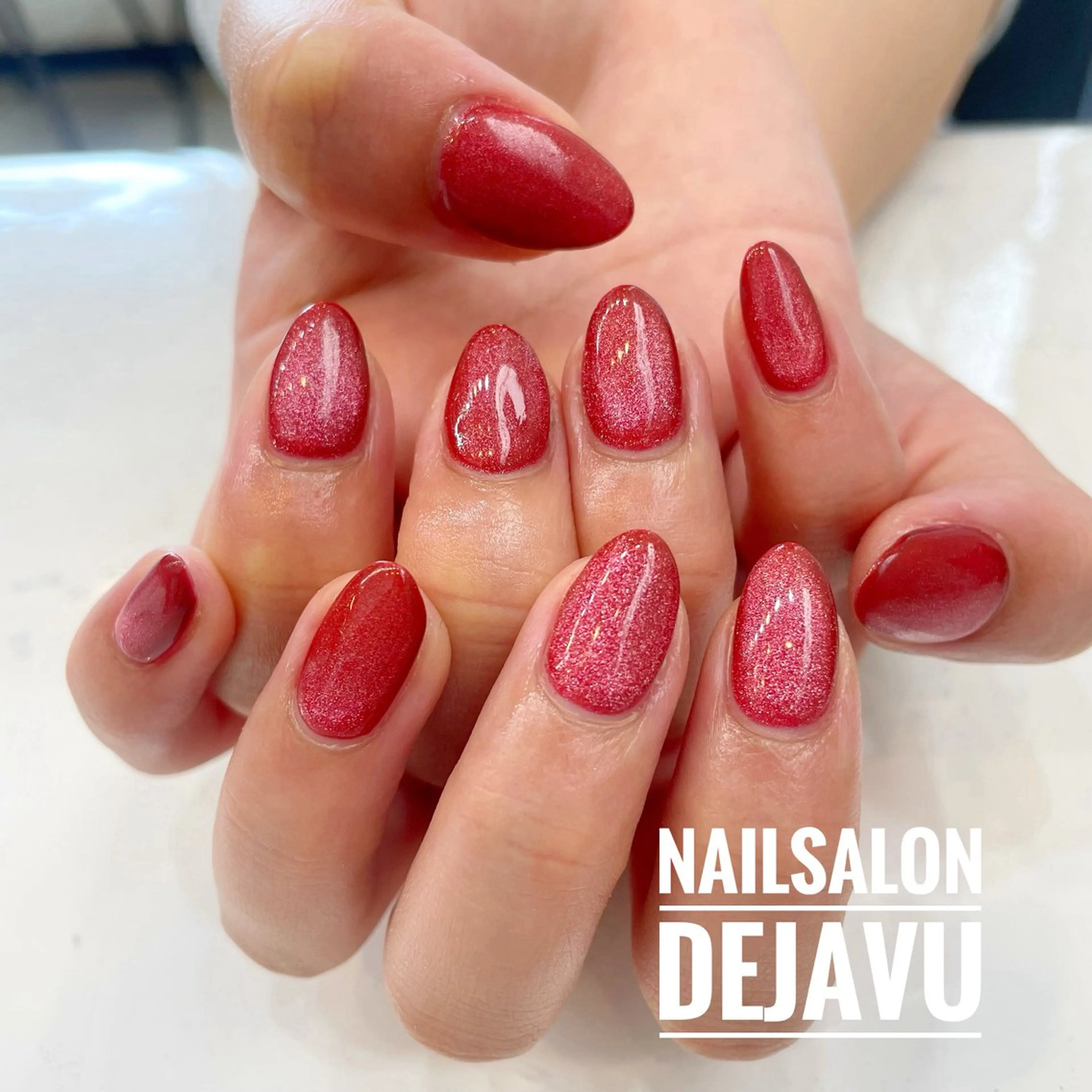 ネイル マグネットネイル ハンドネイル Nail salon Dejavu 🌿のネイルデザイン