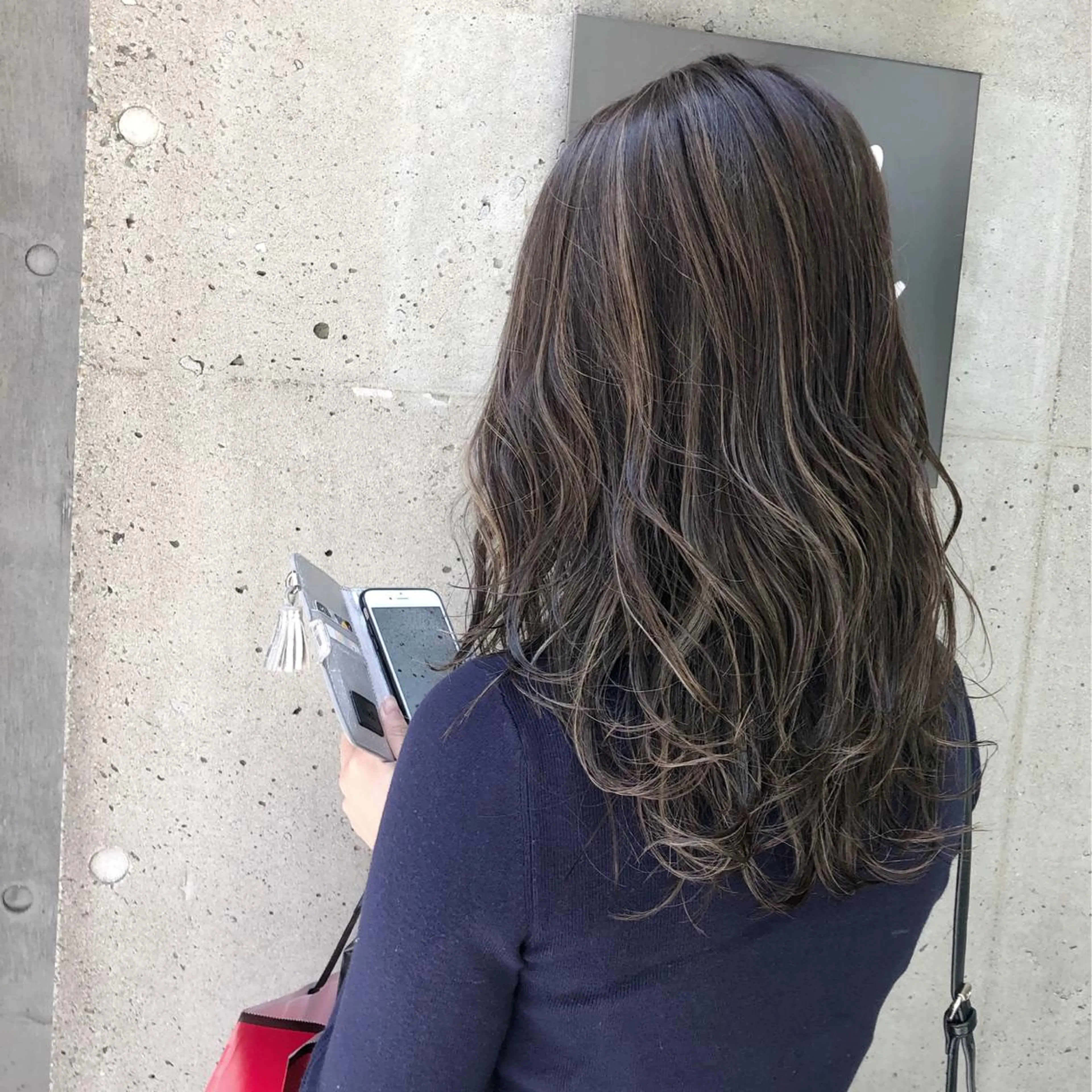 セミロング カラー パーマ ヘアアレンジ メンズ キッズ ネイル マツエク・マツパ メンズハイライト ハイライトカラー 外国人風カラー ハイライト 中山 天地のヘアスタイル