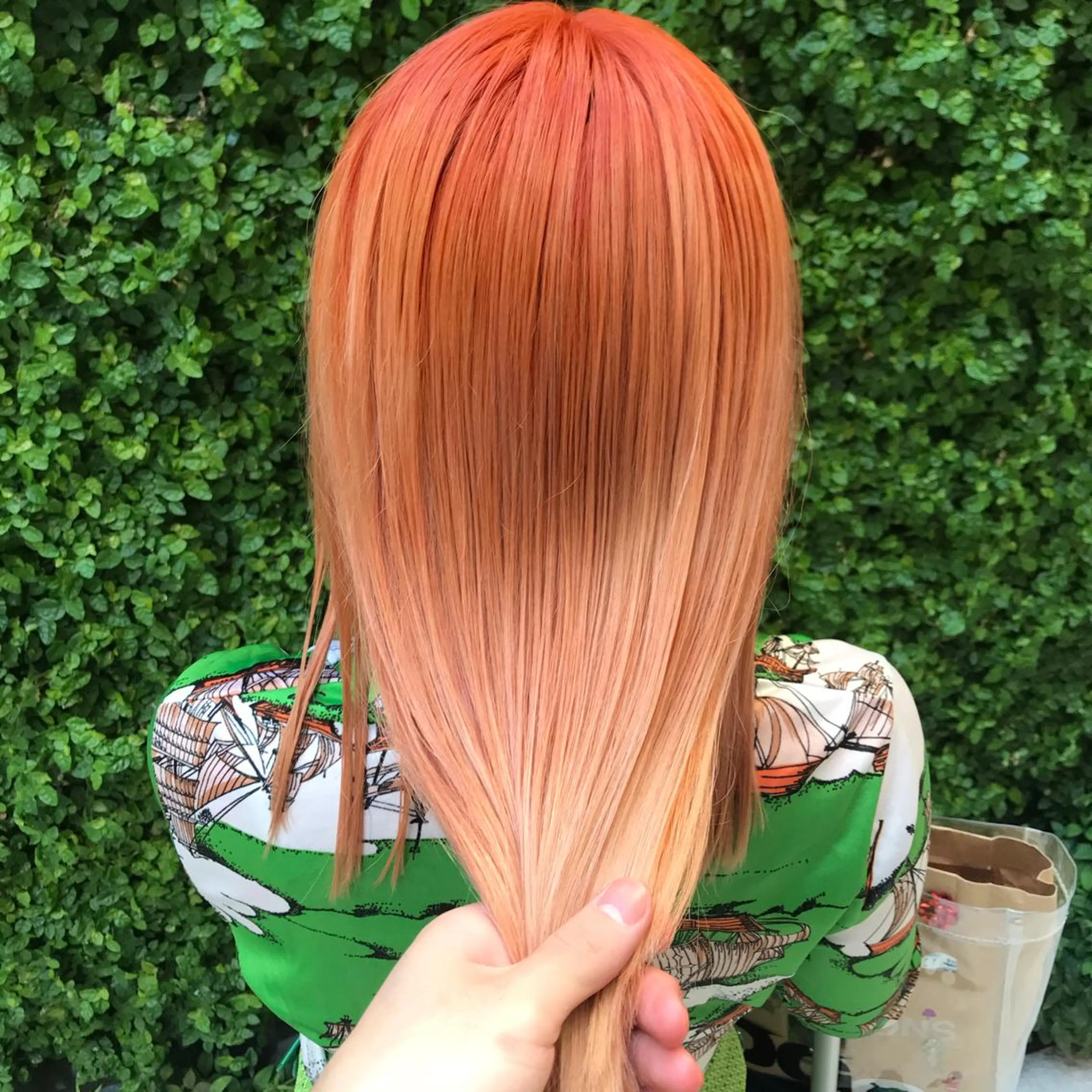 カラー ブリーチ Keshiki大名 安部 真輝のヘアスタイル