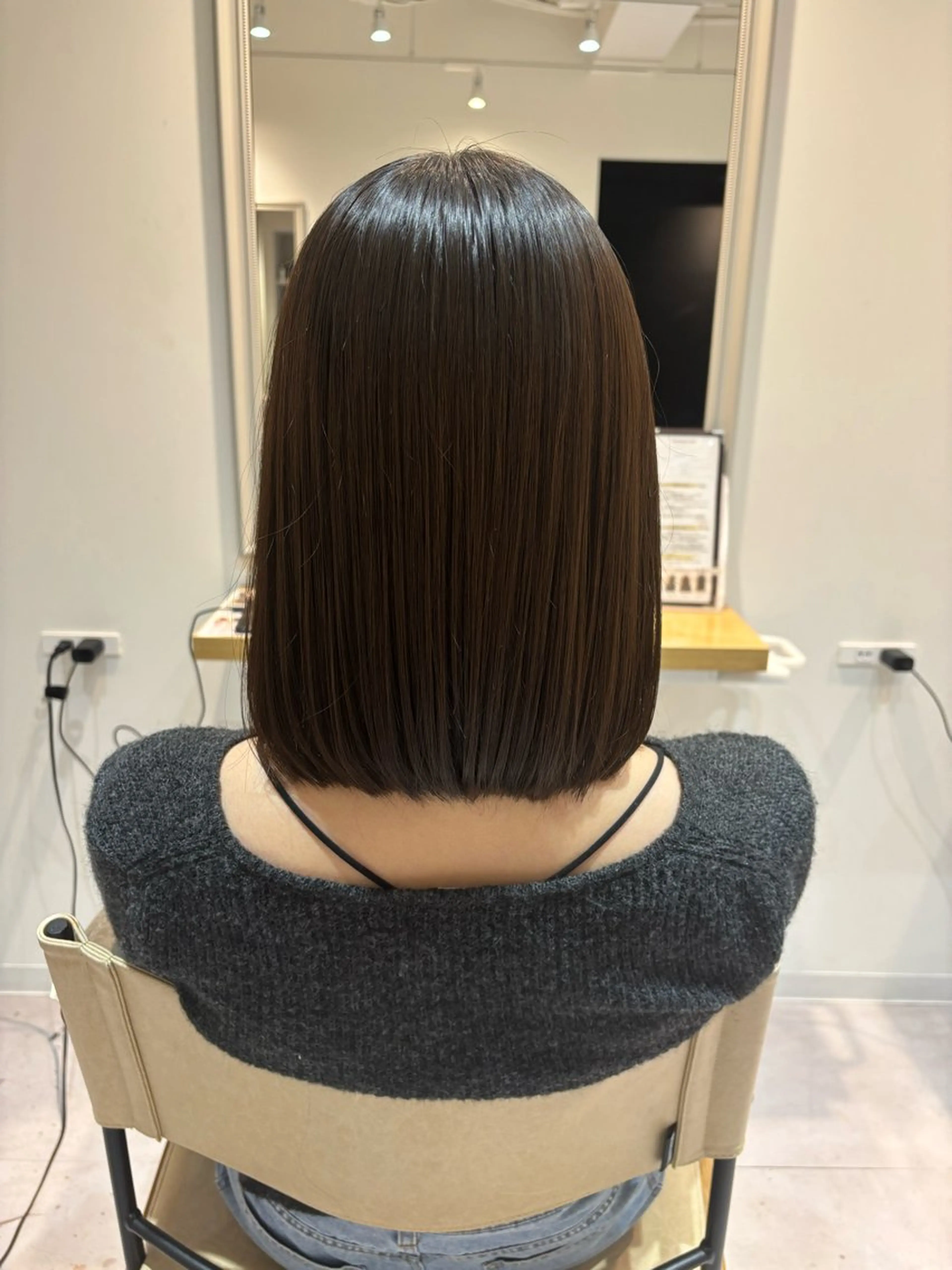 ミディアム 江副 朱星のヘアスタイル