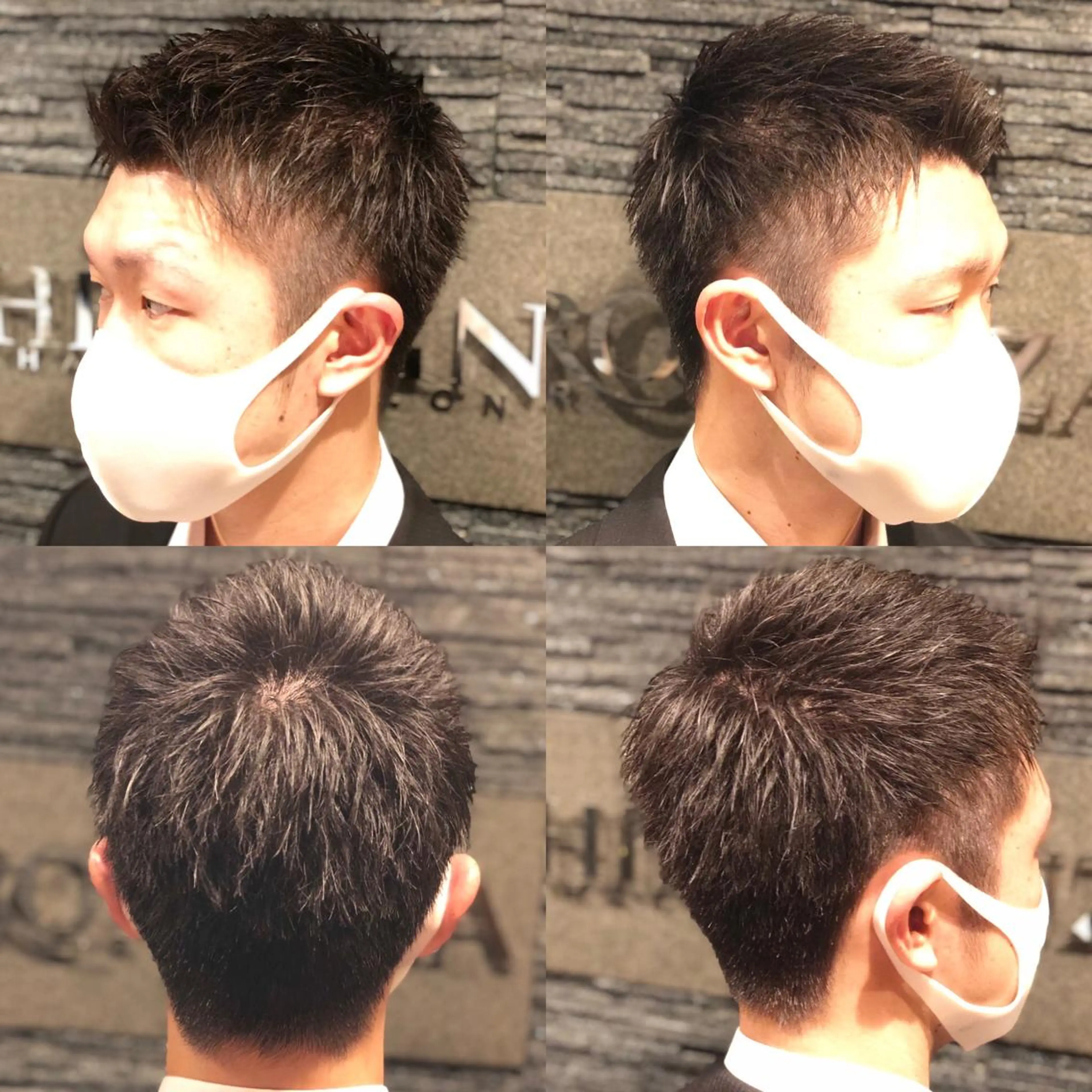 ショート ヘアアレンジ メンズ 萩原 勇樹のヘアスタイル