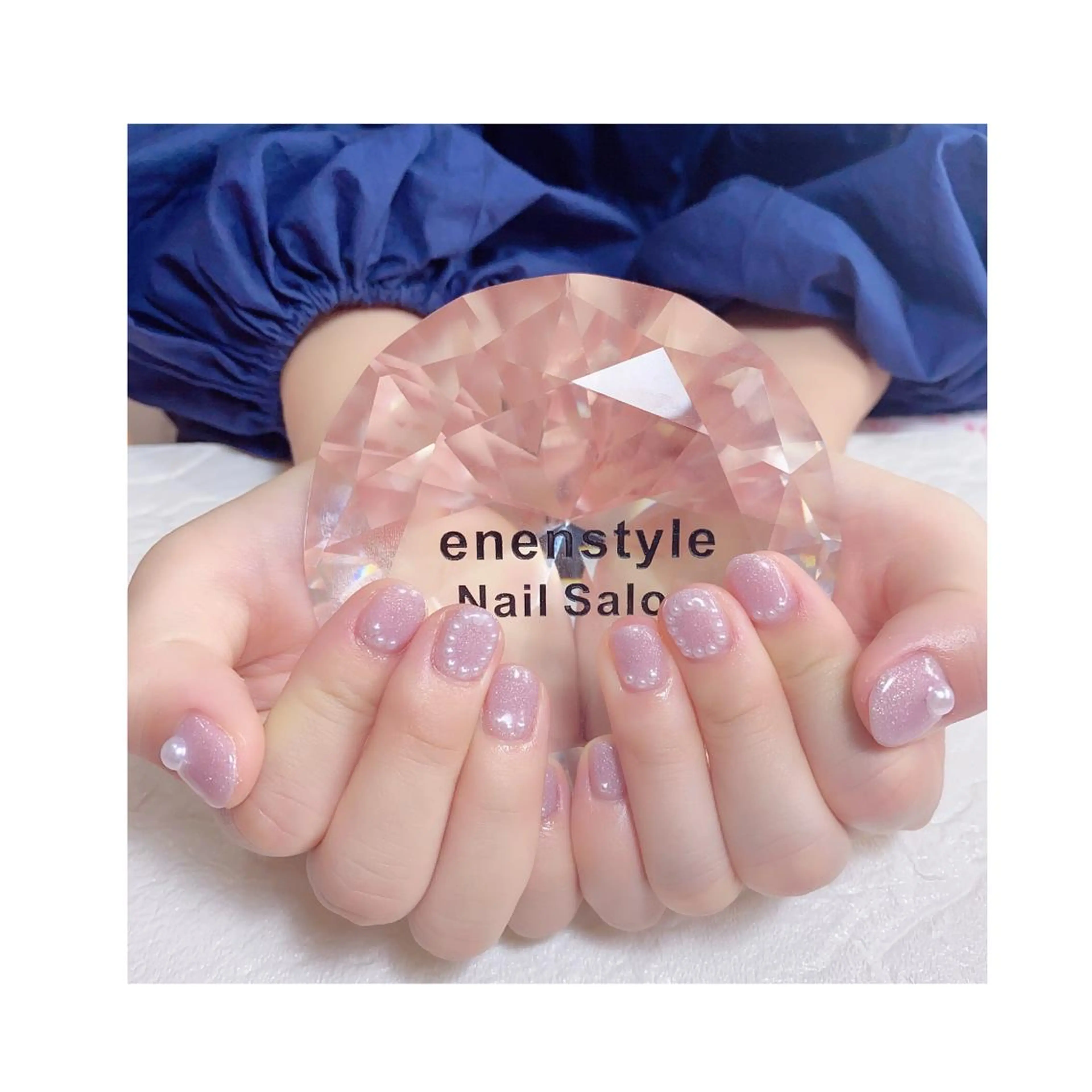 ミディアム ネイル ジェルネイル ニュアンスネイル オフィスネイル ワンカラーネイル パラジェル ハンドネイル 👑enen style👑のネイルデザイン