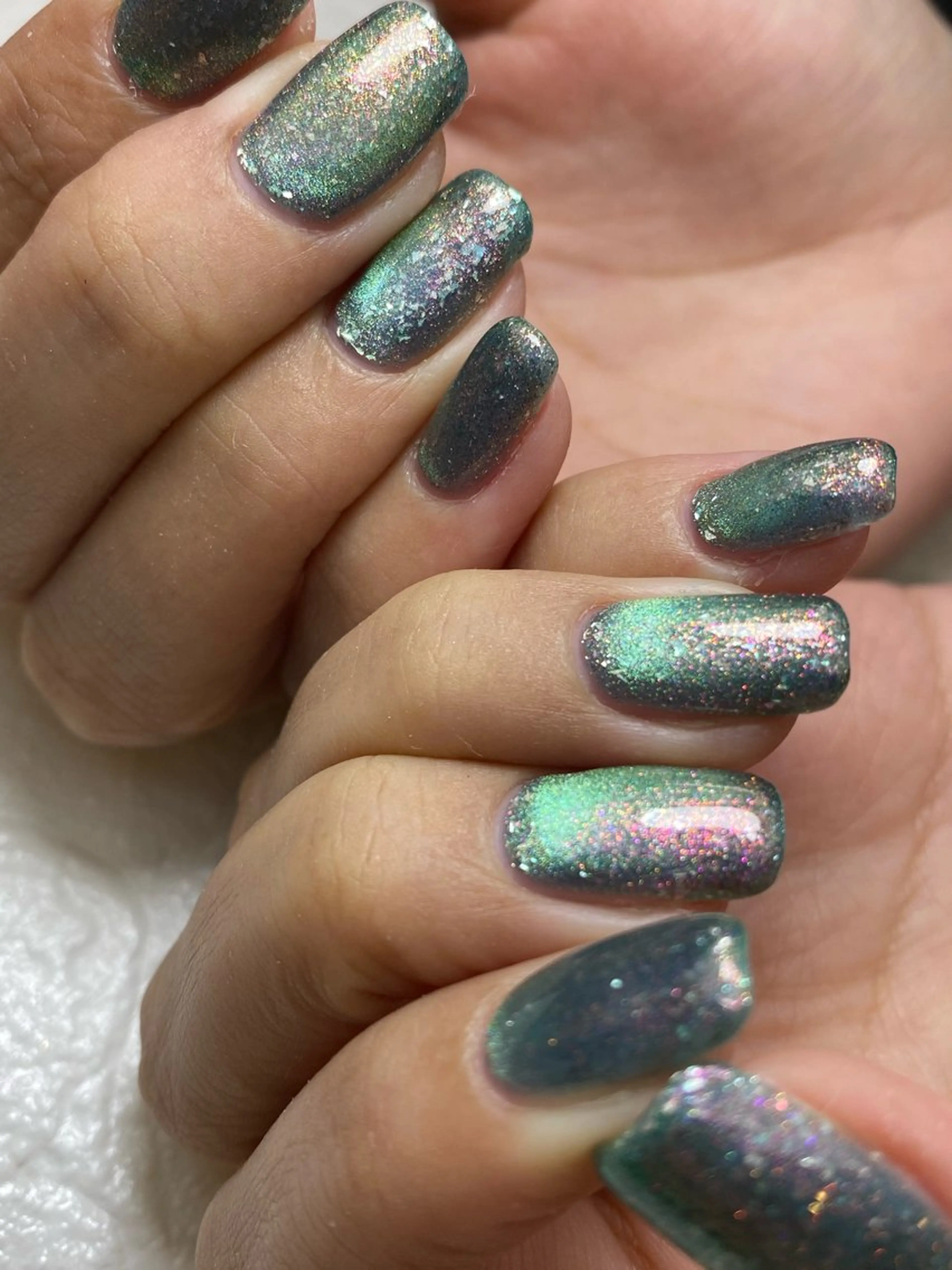 ネイル マグネットネイル MIKA 🍊のネイルデザイン