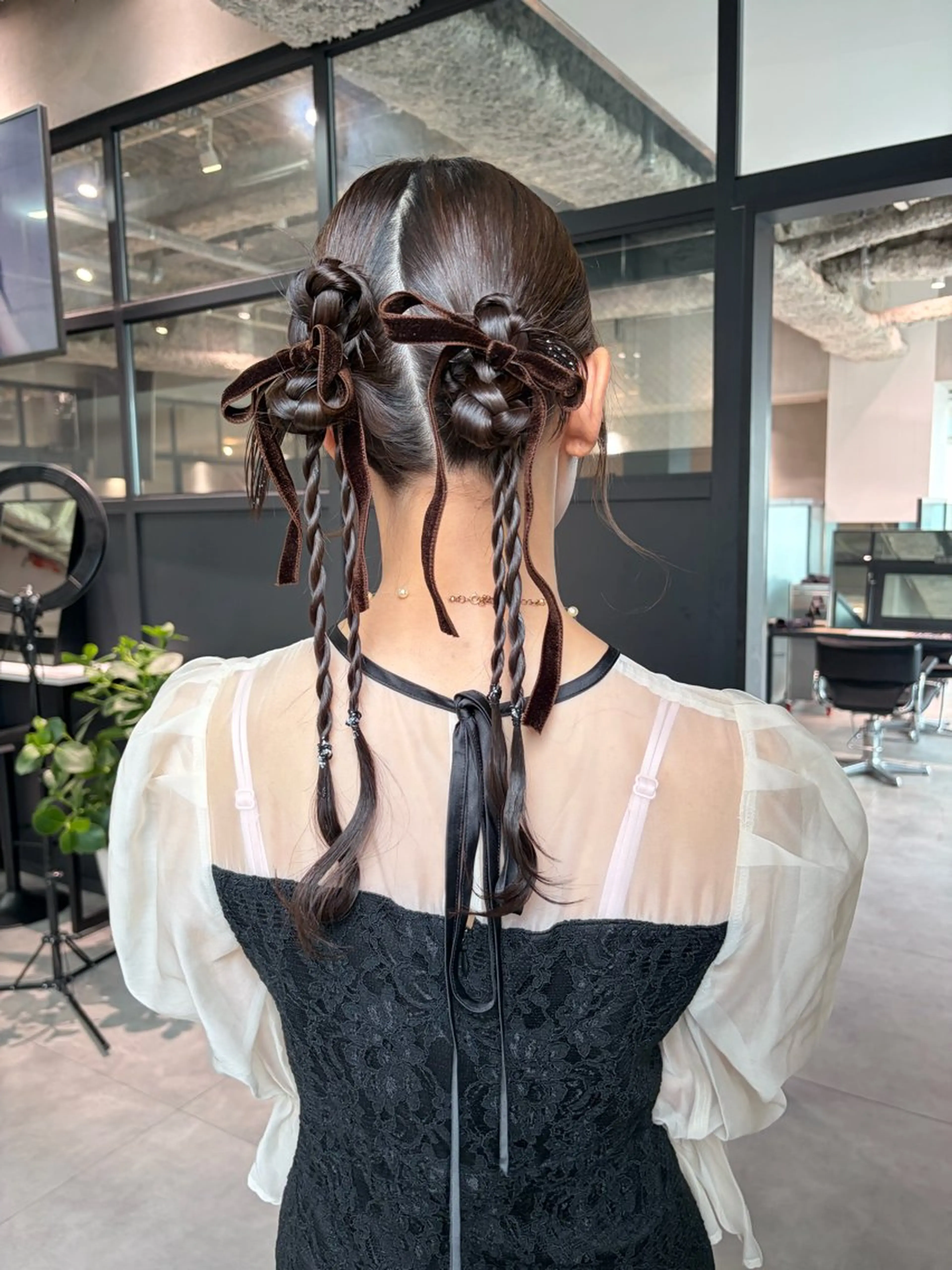 ロング ヘアアレンジ 縮毛矯正 ショート さくらのヘアスタイル