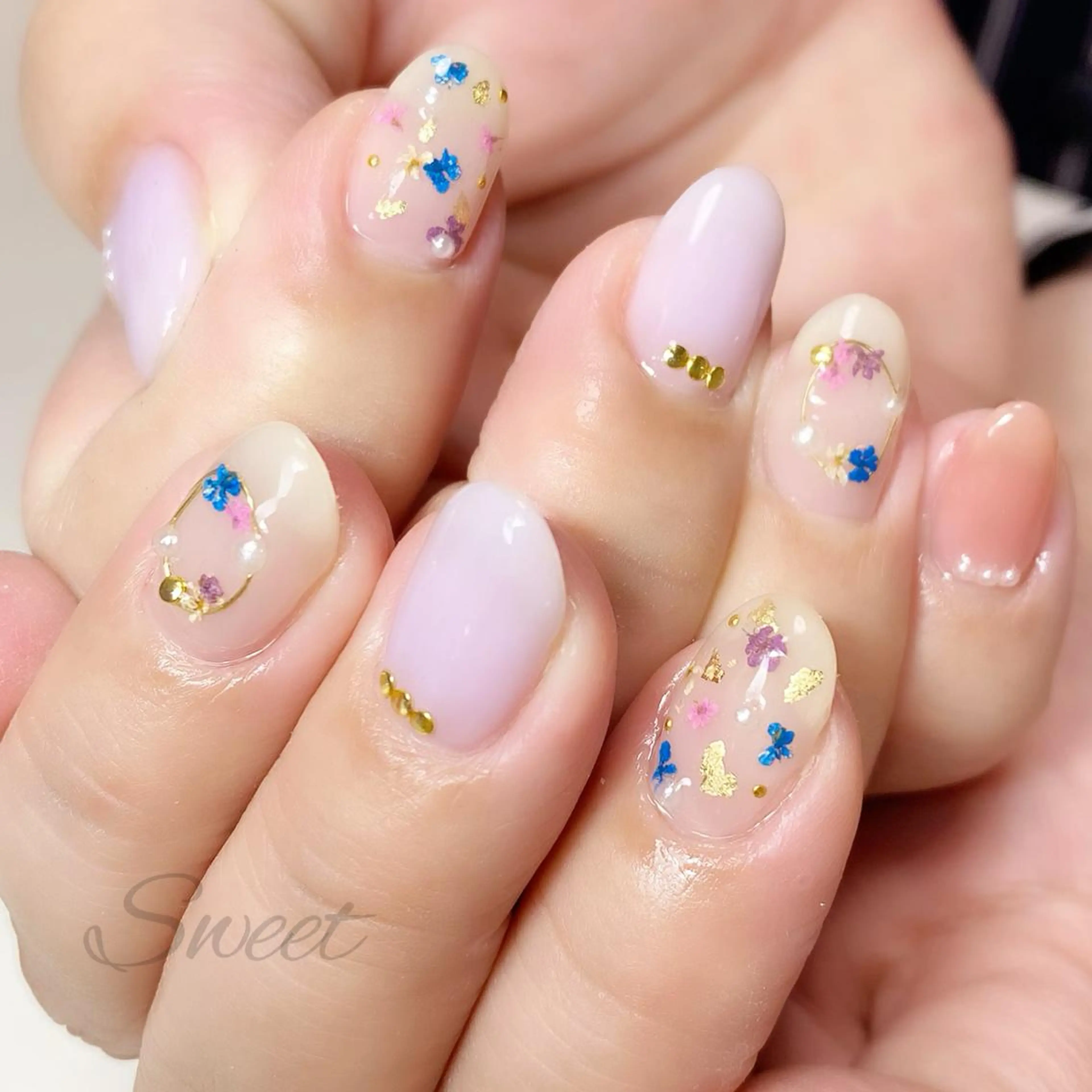 ネイル sweet 仲野陽子のネイルデザイン