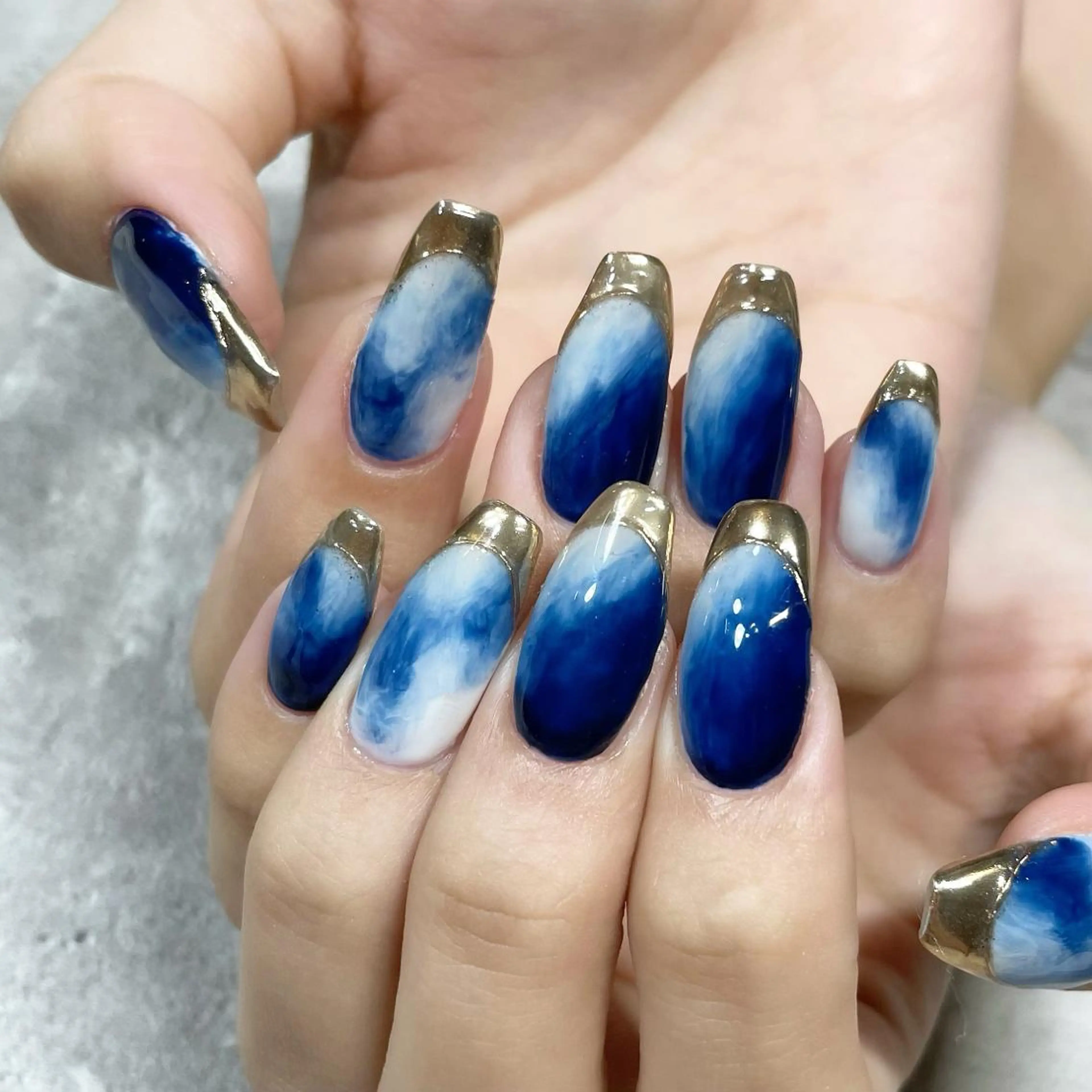 ネイル ジェルネイル 東 千夏のネイルデザイン