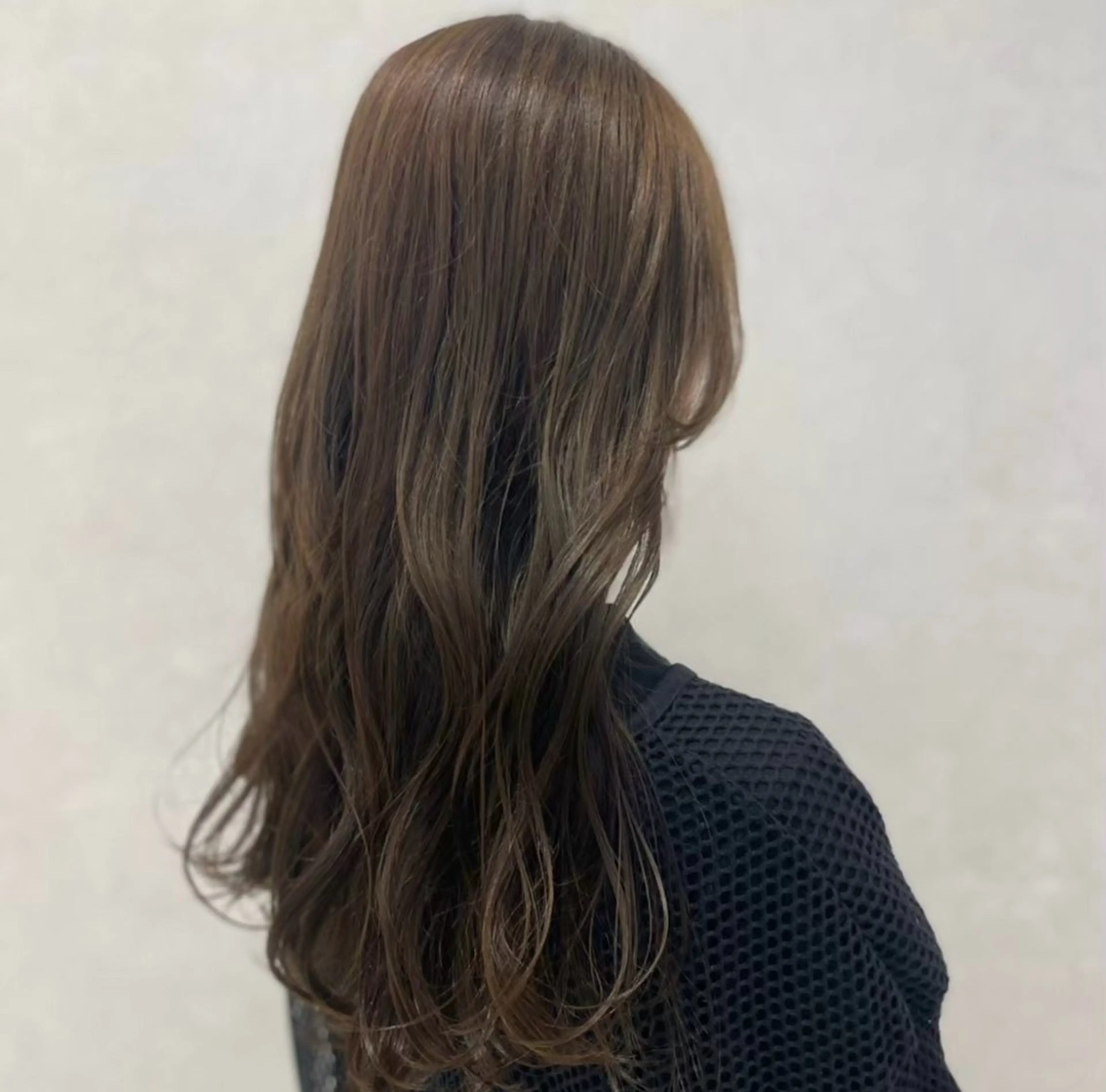 セミロング カラー 山本 傑のヘアスタイル