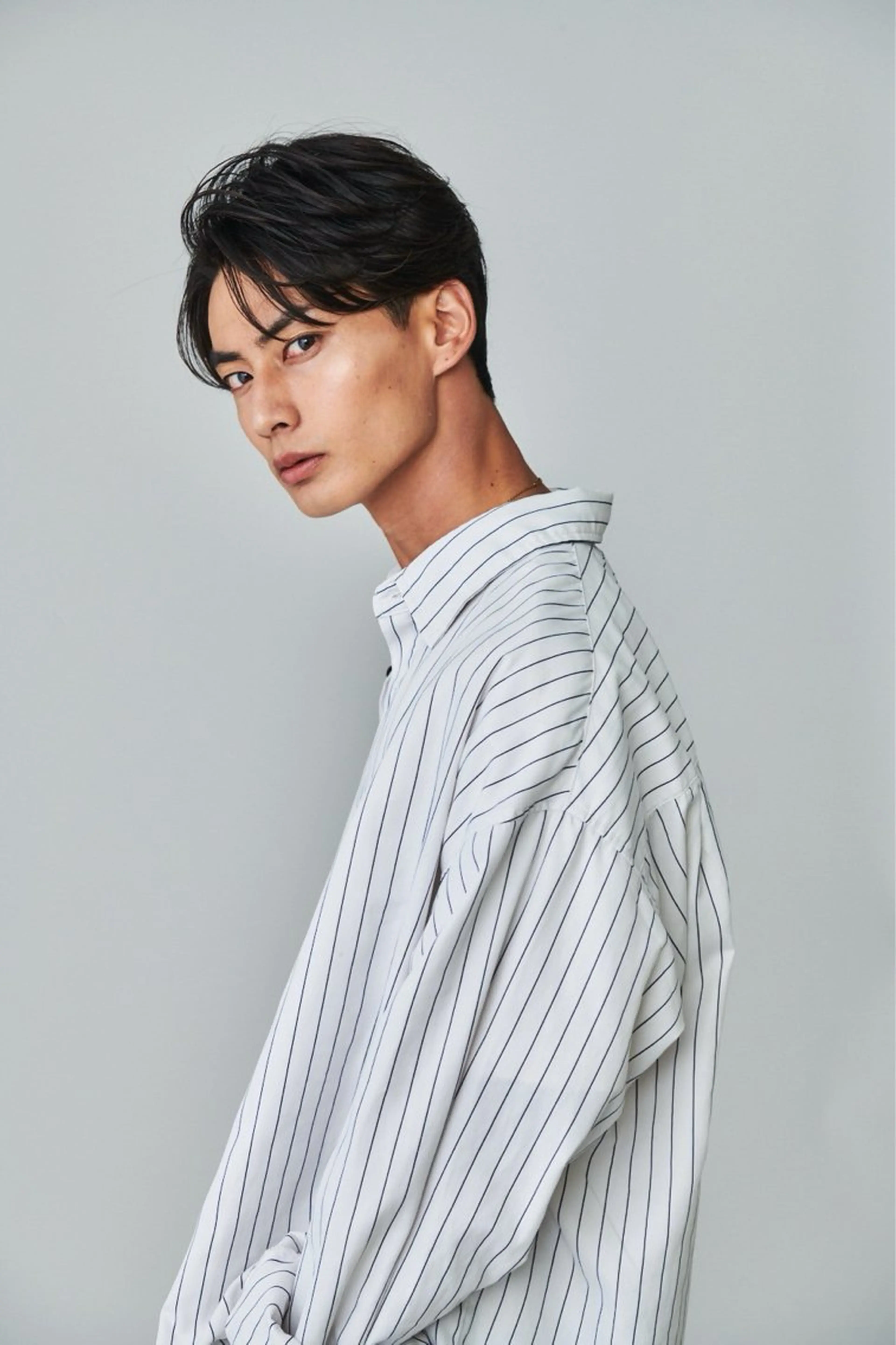 ショート パーマ 池袋センターパート No.1 裕大のヘアスタイル