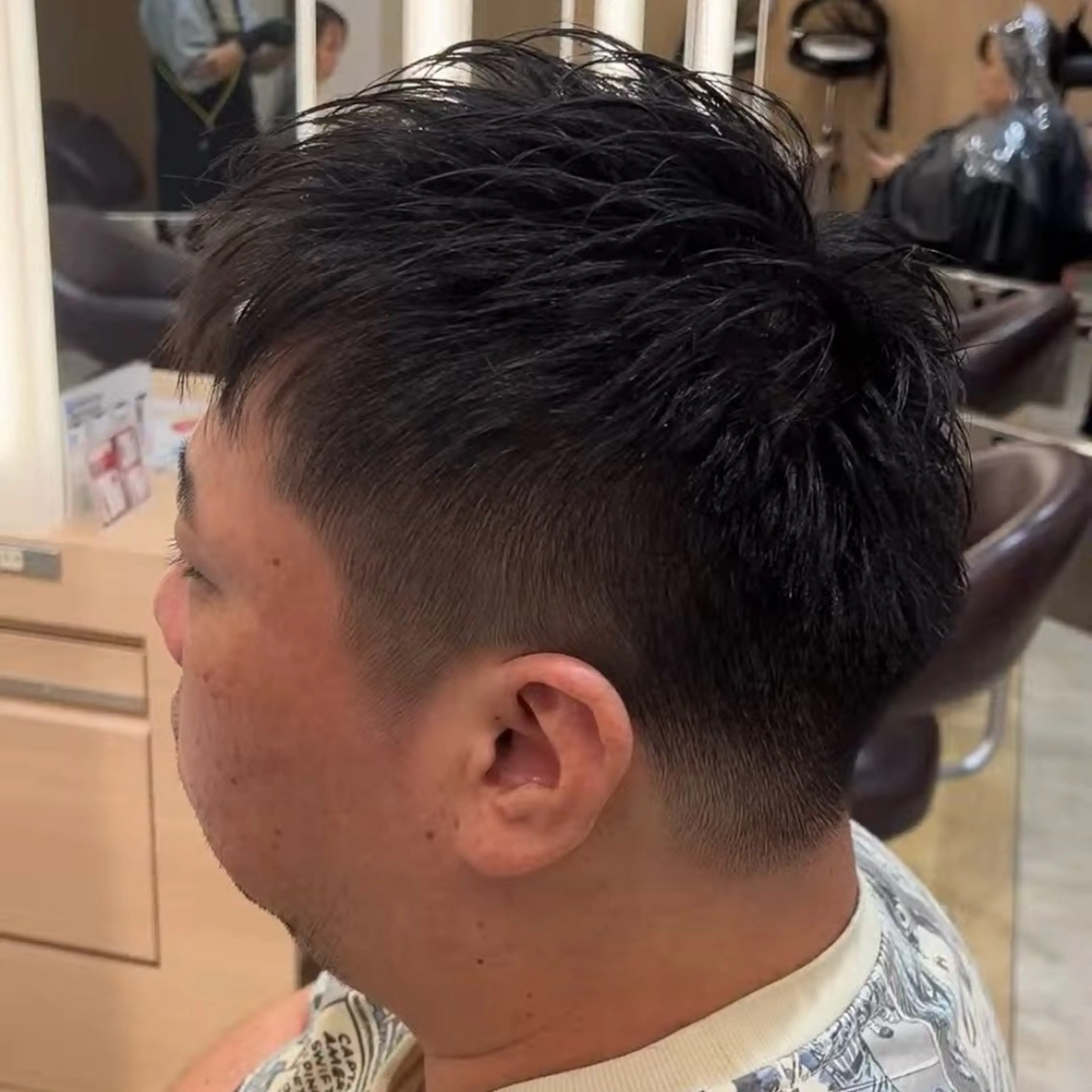 メンズ フェードカット メンズカット／パーマ 牛尾丈のヘアスタイル