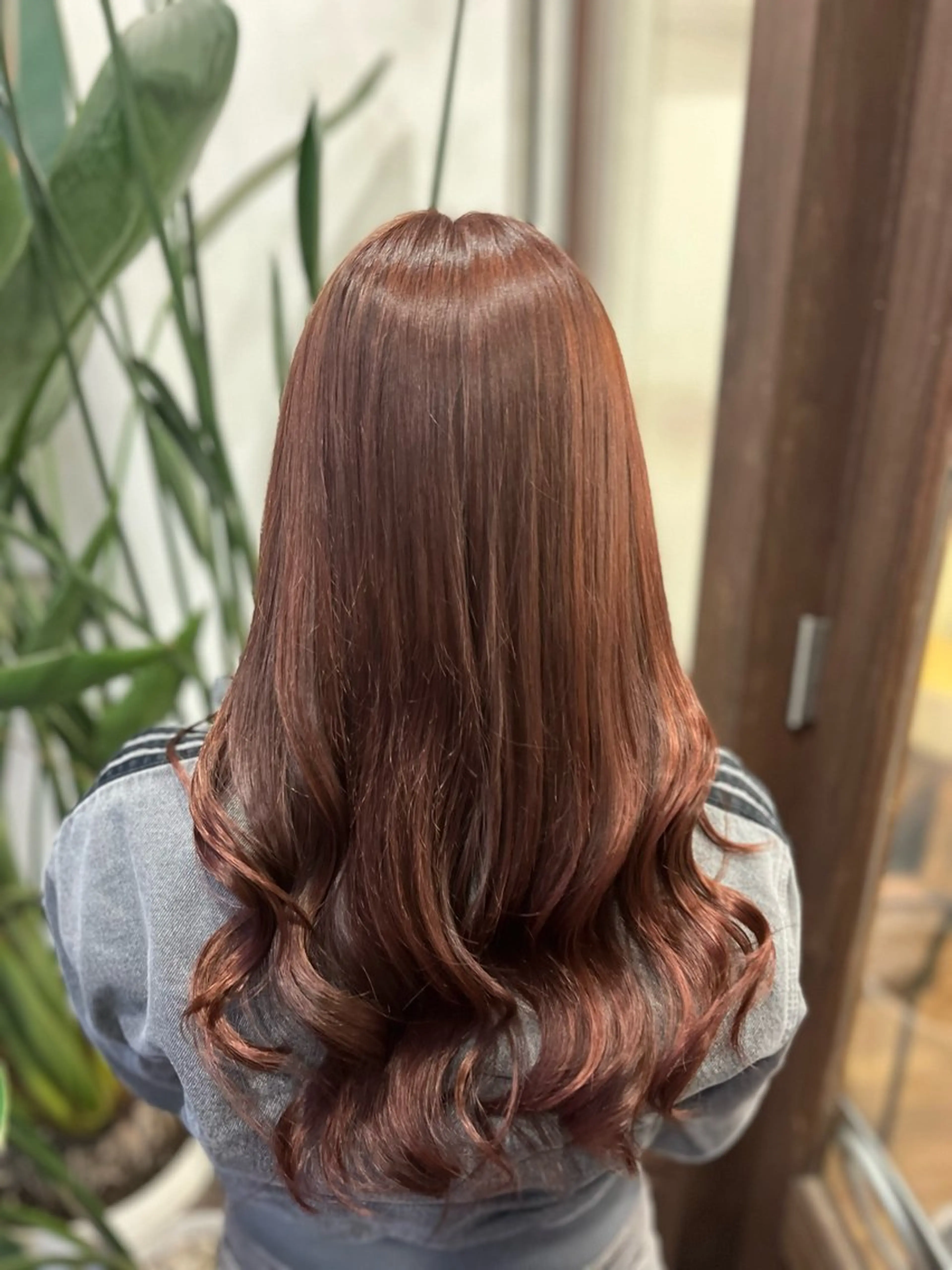 ロング カラー ブラウンカラー ピンクカラー ピンクブラウン ヘアカラー トリートメント ヘッドスパ ぴんく髪の美容師🎀 🖤ゆうなのヘアスタイル